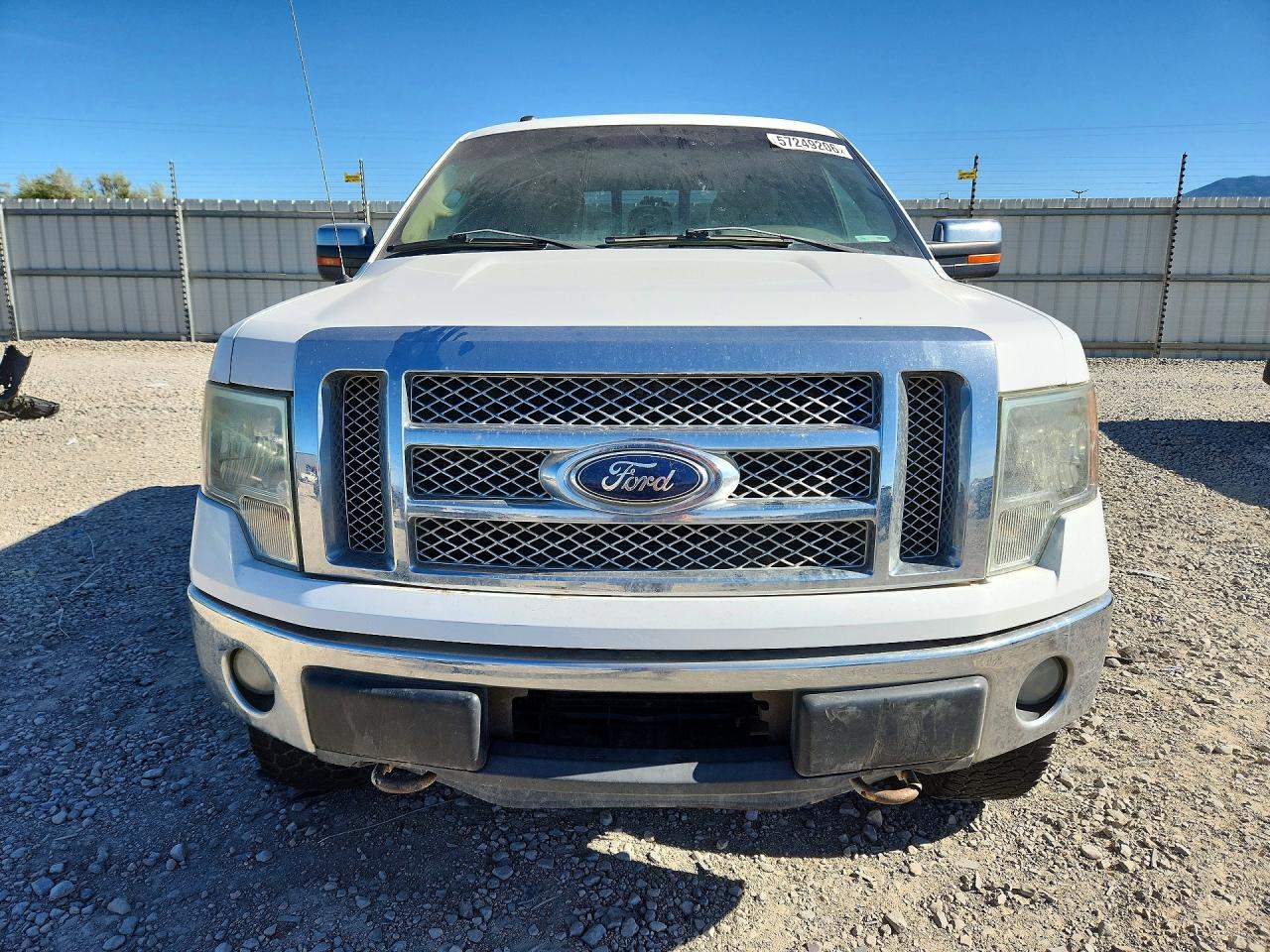 2012 Ford F150 Supercrew White vin: 1FTFW1ETXCFA13664