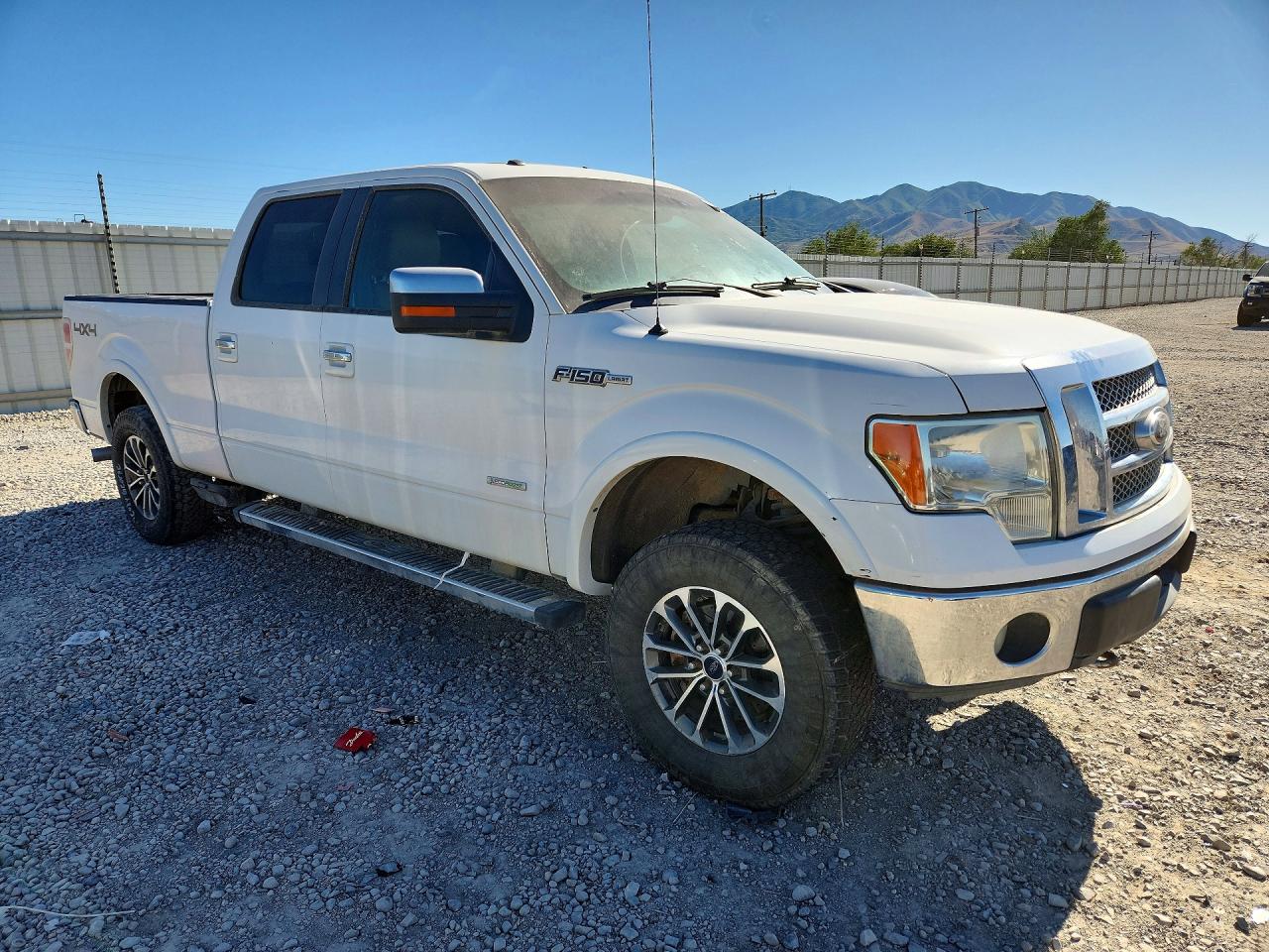 2012 Ford F150 Supercrew White vin: 1FTFW1ETXCFA13664