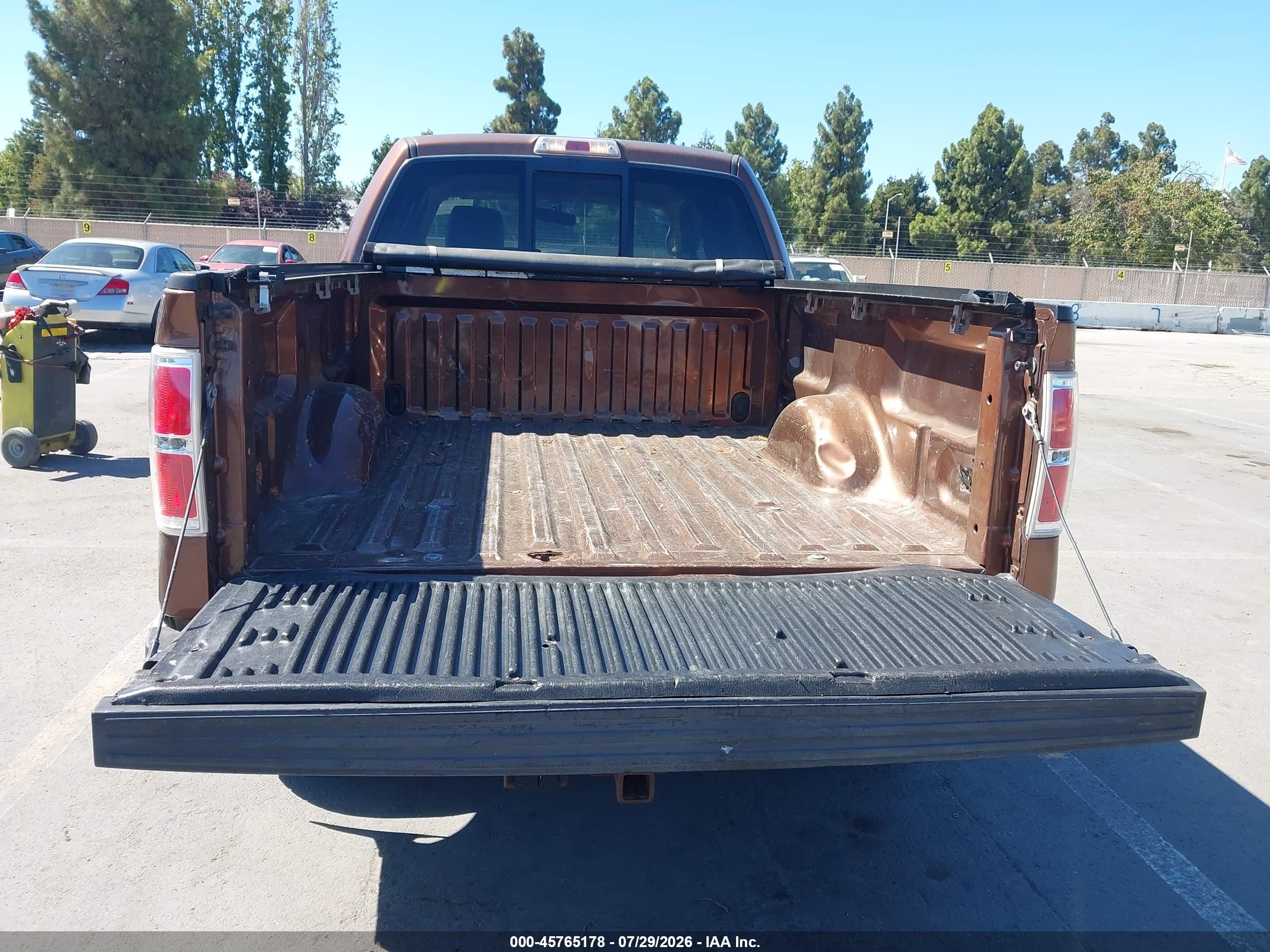 2012 Ford F-150 Lariat Brown vin: 1FTFW1ETXCFA13986