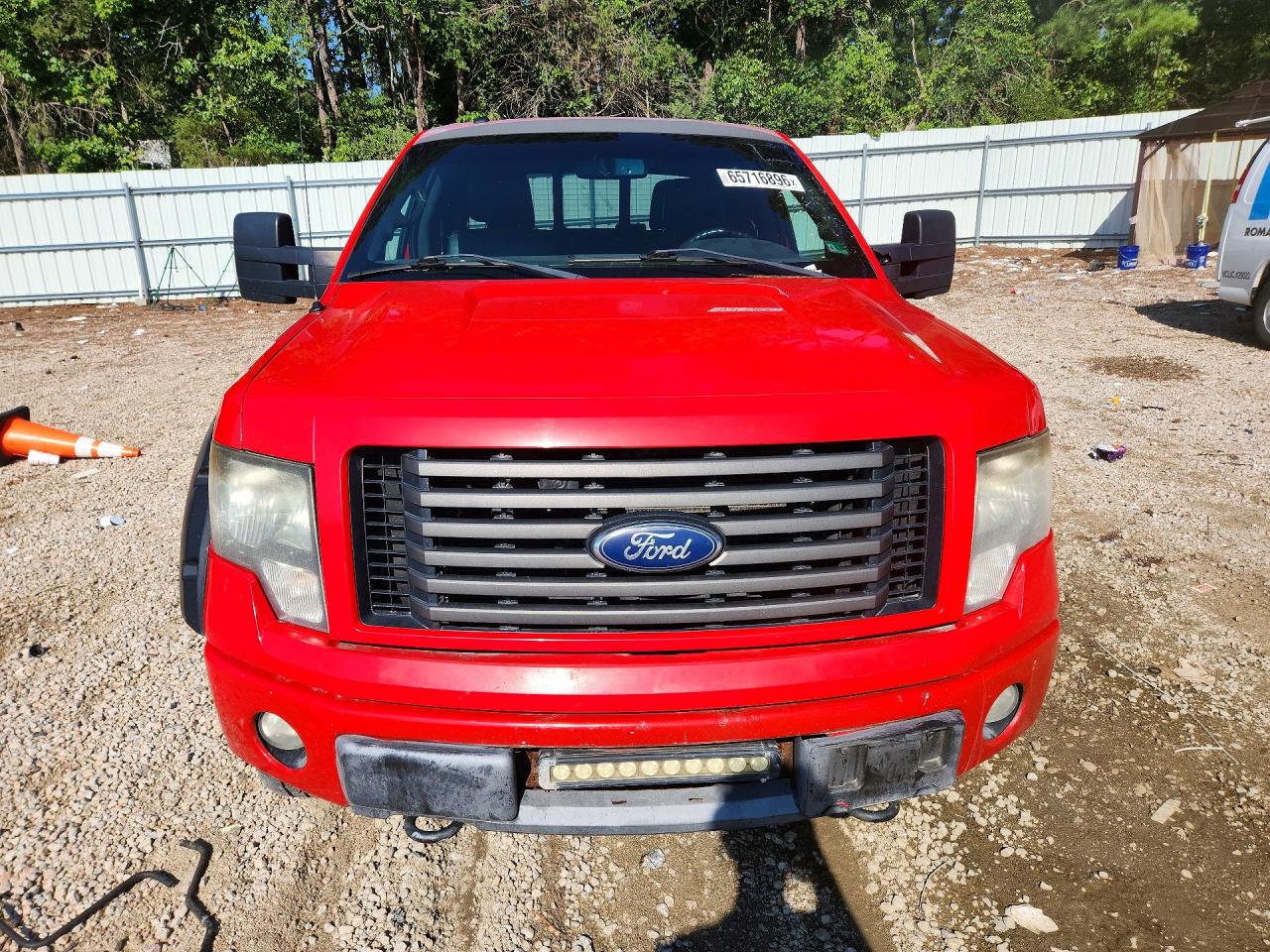 2012 Ford F150 Supercrew Red vin: 1FTFW1ETXCFA31209