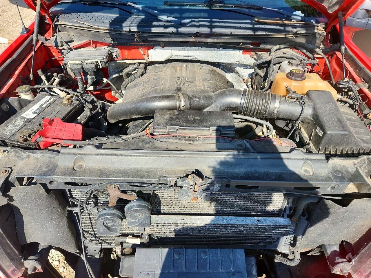 2012 Ford F150 Supercrew Red vin: 1FTFW1ETXCFA31209