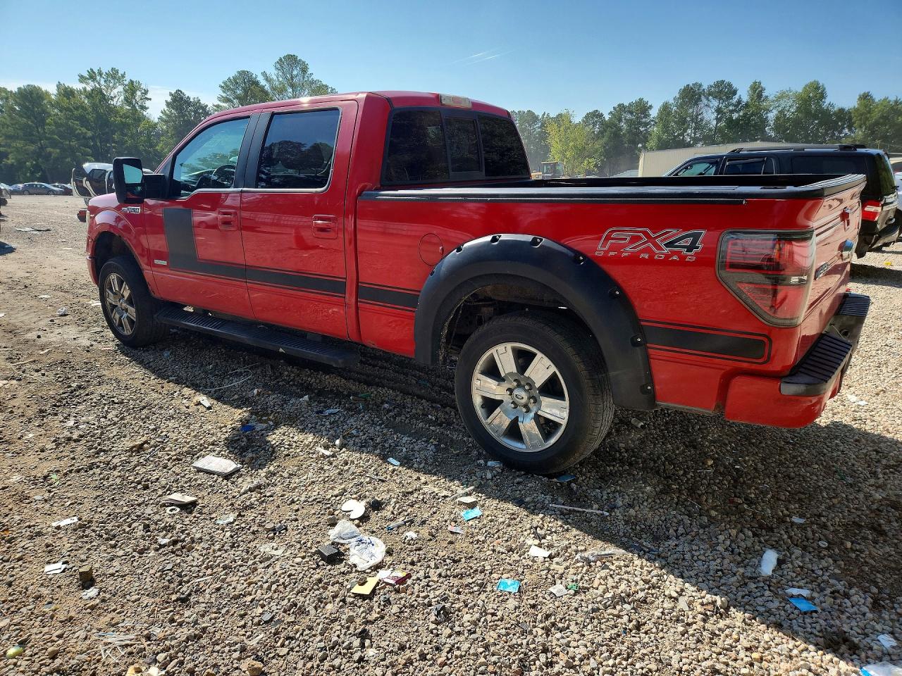 2012 Ford F150 Supercrew Red vin: 1FTFW1ETXCFA31209
