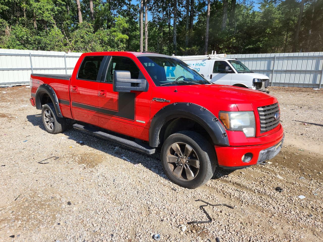 2012 Ford F150 Supercrew Red vin: 1FTFW1ETXCFA31209