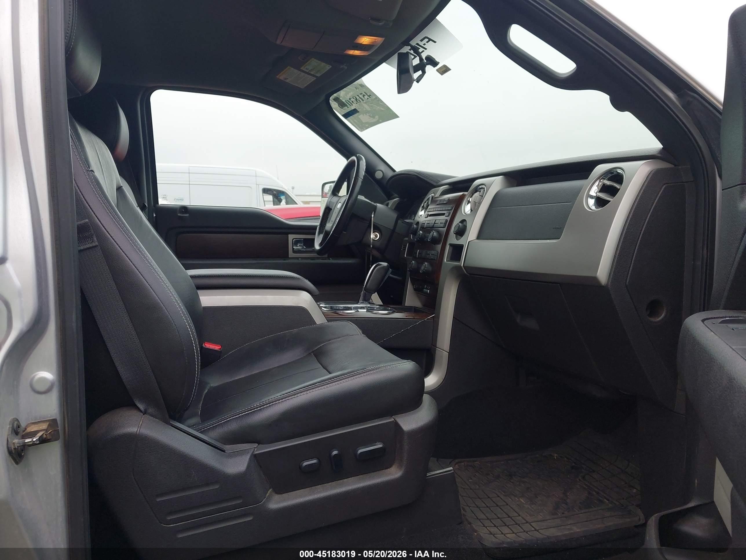2012 Ford F-150 Lariat Gray vin: 1FTFW1ETXCFA43263