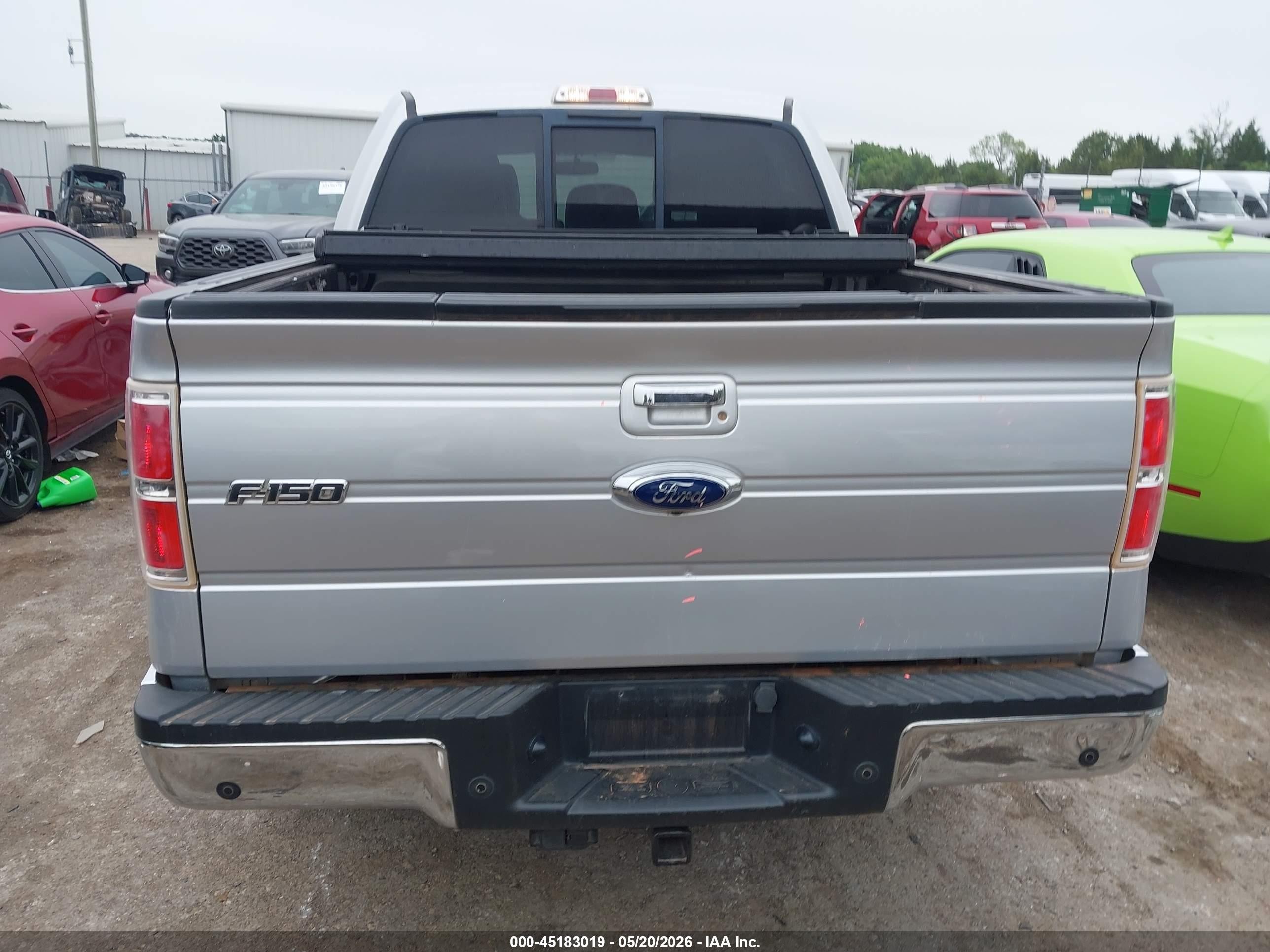 2012 Ford F-150 Lariat Gray vin: 1FTFW1ETXCFA43263