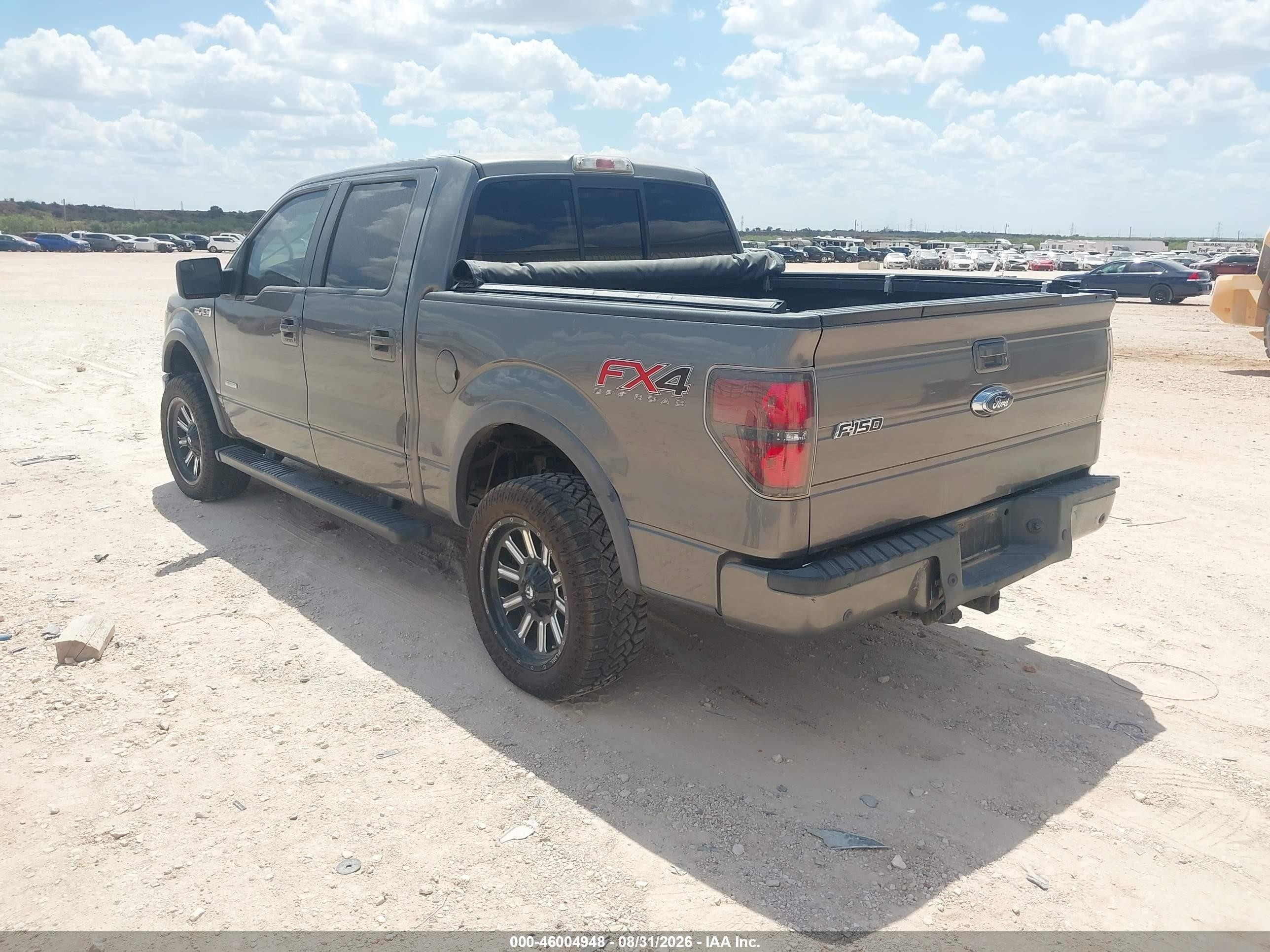2012 Ford F-150 Fx4 Серый vin: 1FTFW1ETXCFA57681