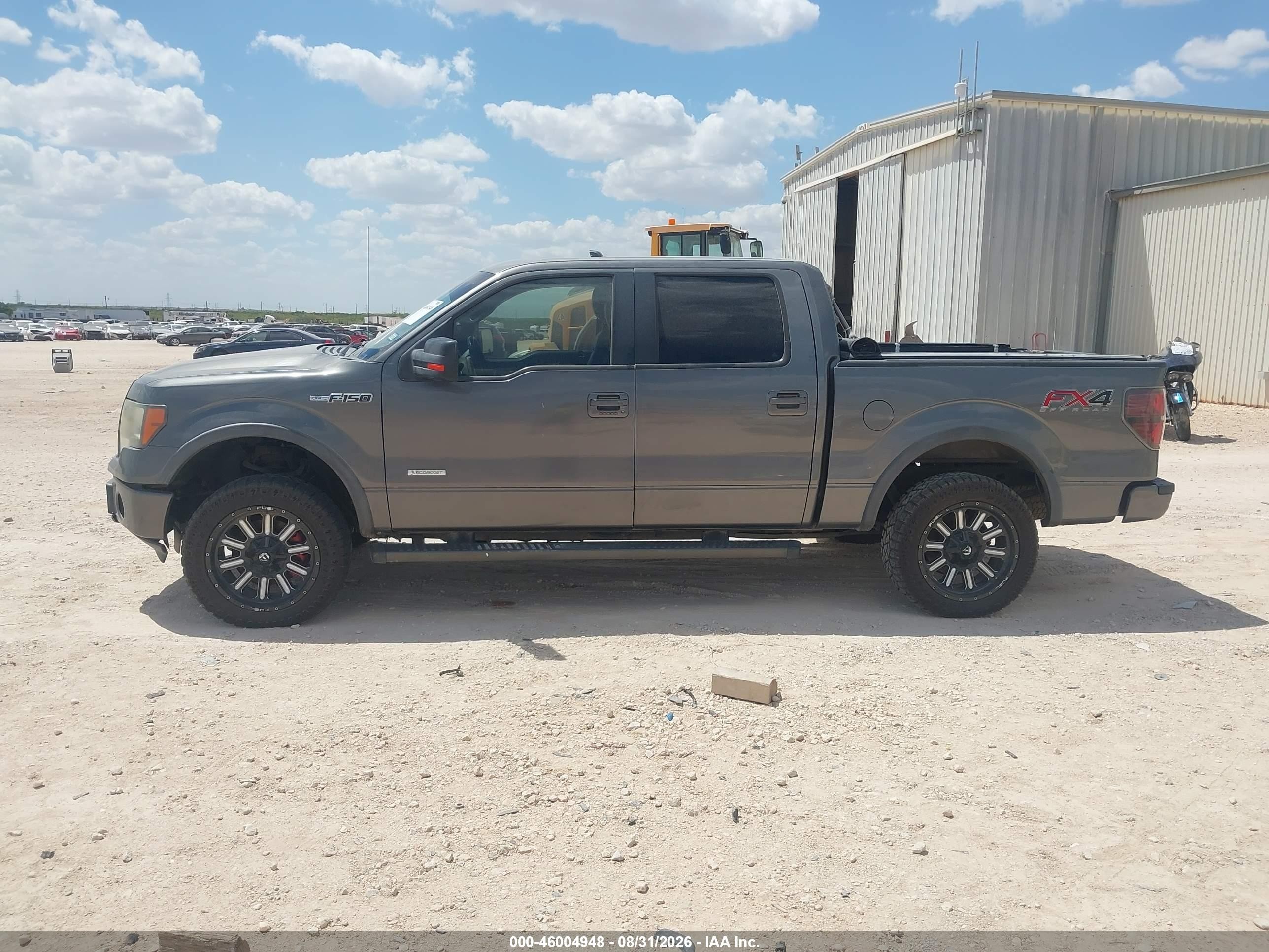 2012 Ford F-150 Fx4 Серый vin: 1FTFW1ETXCFA57681