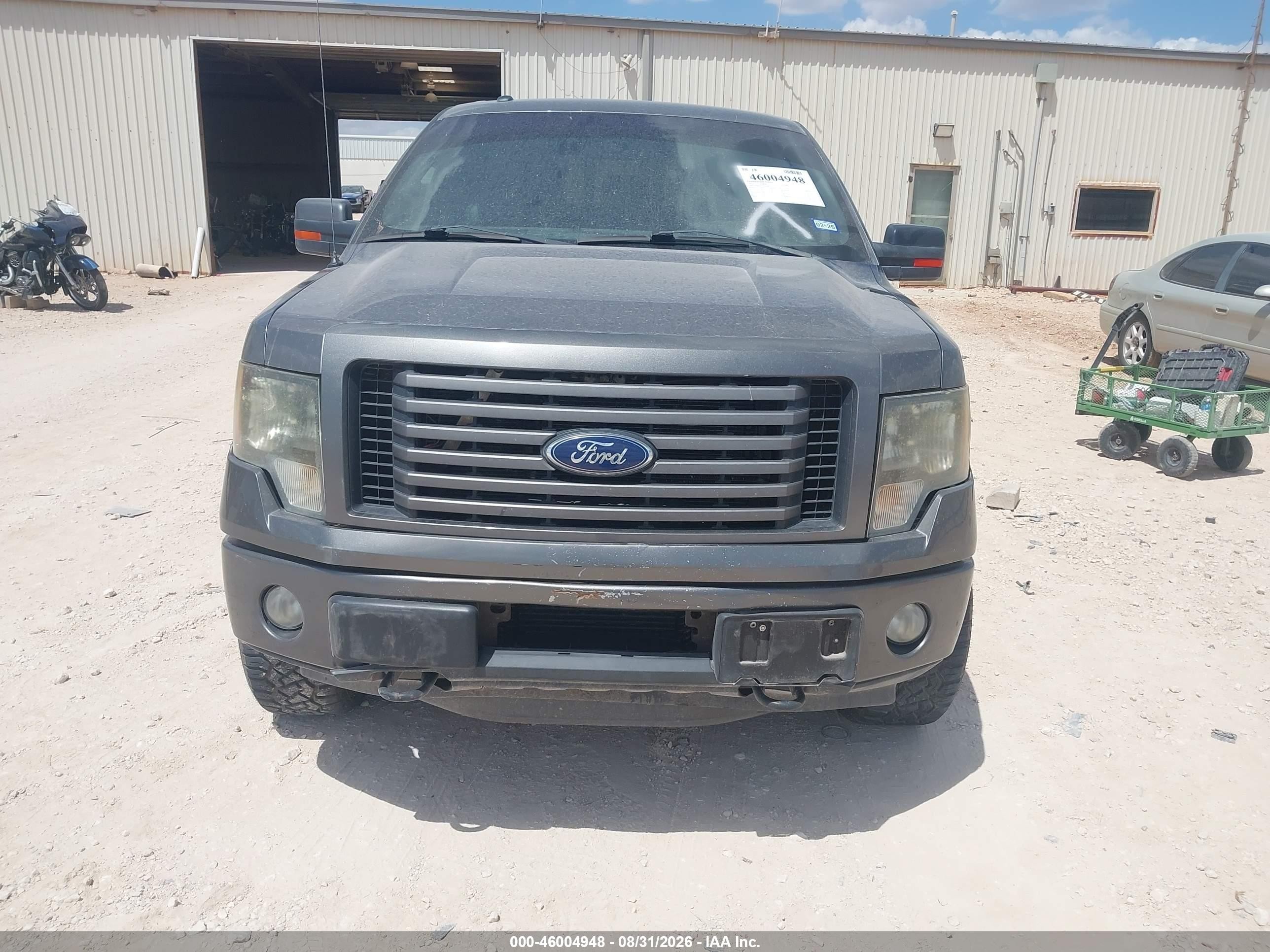 2012 Ford F-150 Fx4 Серый vin: 1FTFW1ETXCFA57681