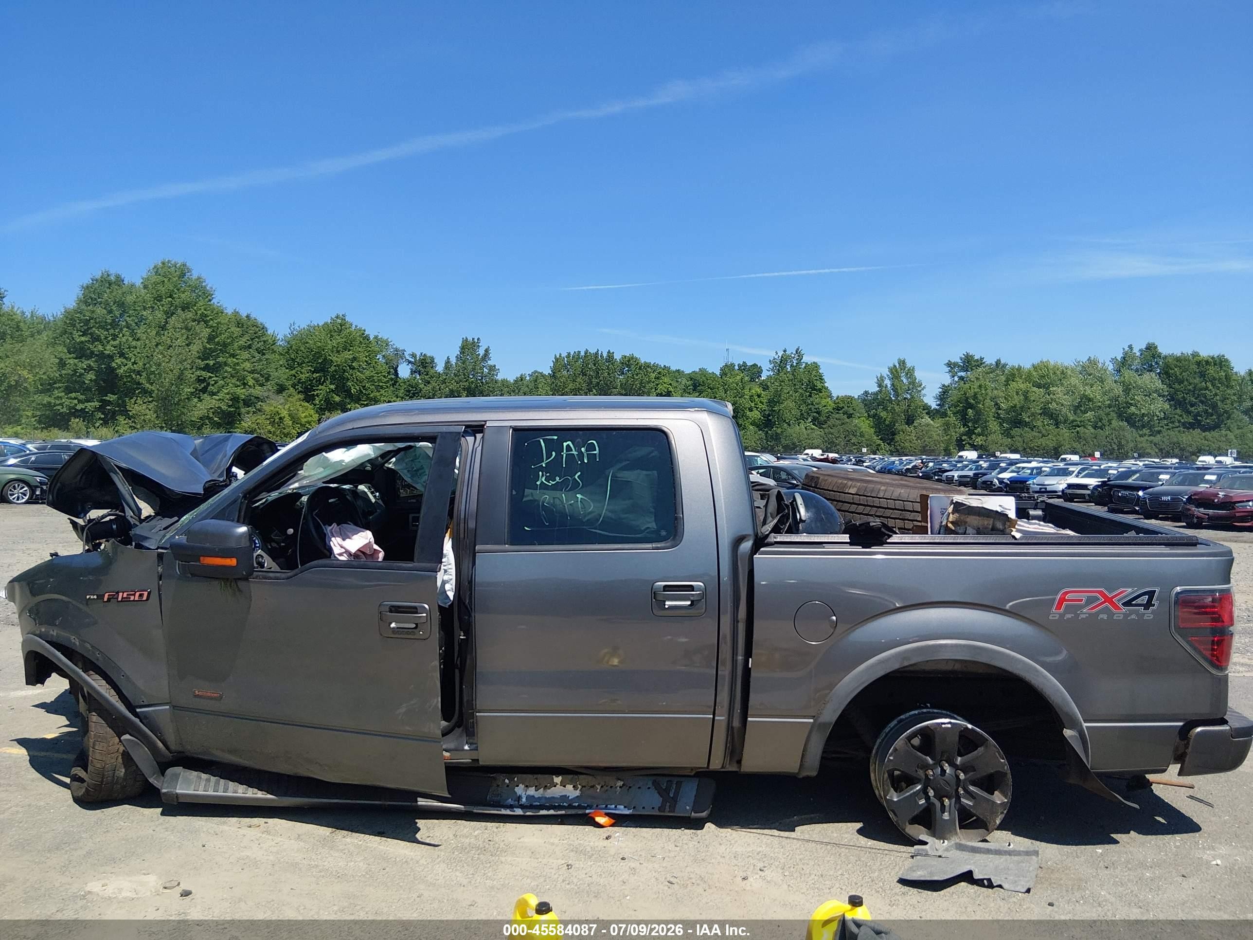 2012 Ford F-150 Fx4 Gray vin: 1FTFW1ETXCFA91622