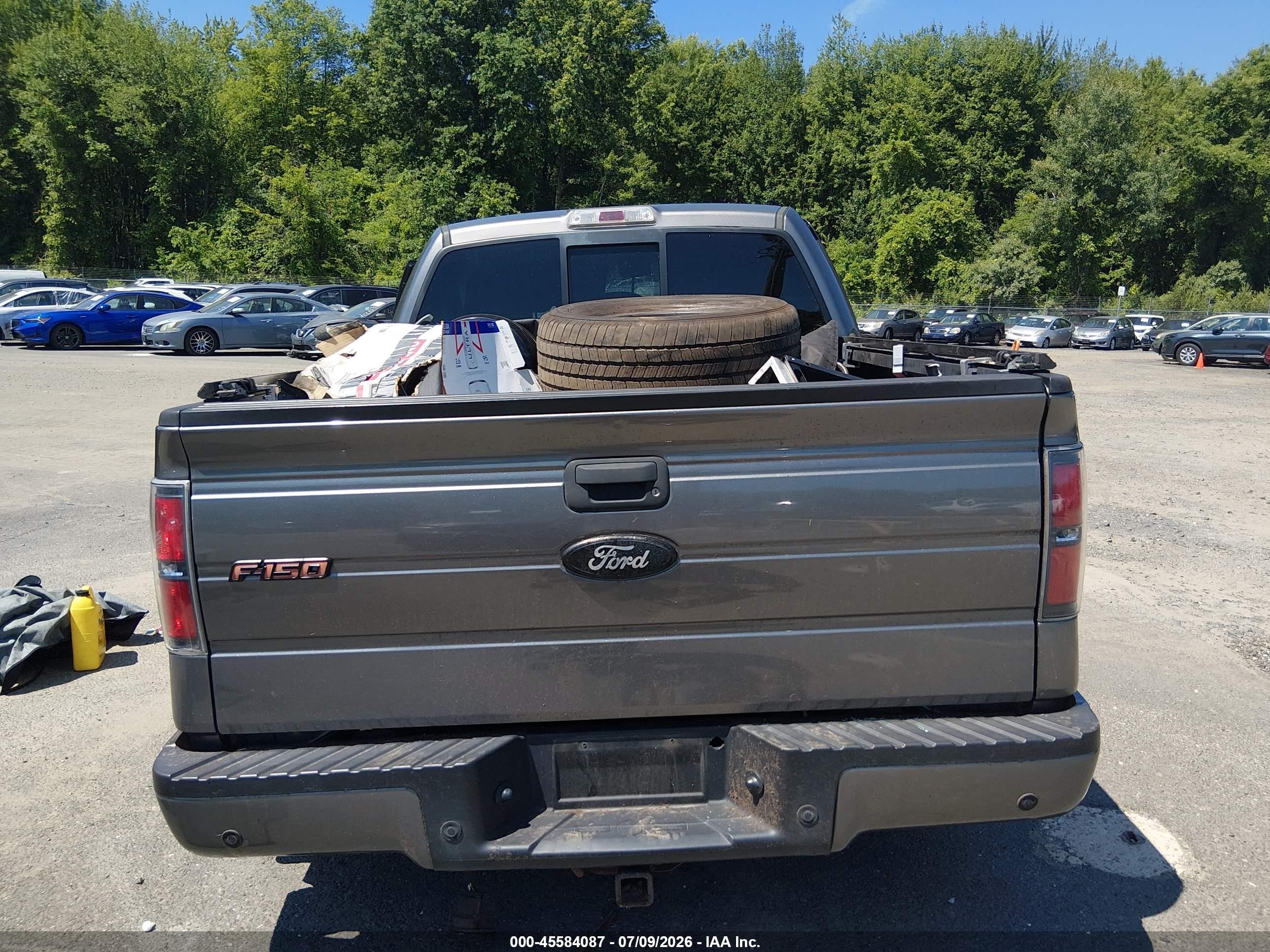 2012 Ford F-150 Fx4 Gray vin: 1FTFW1ETXCFA91622