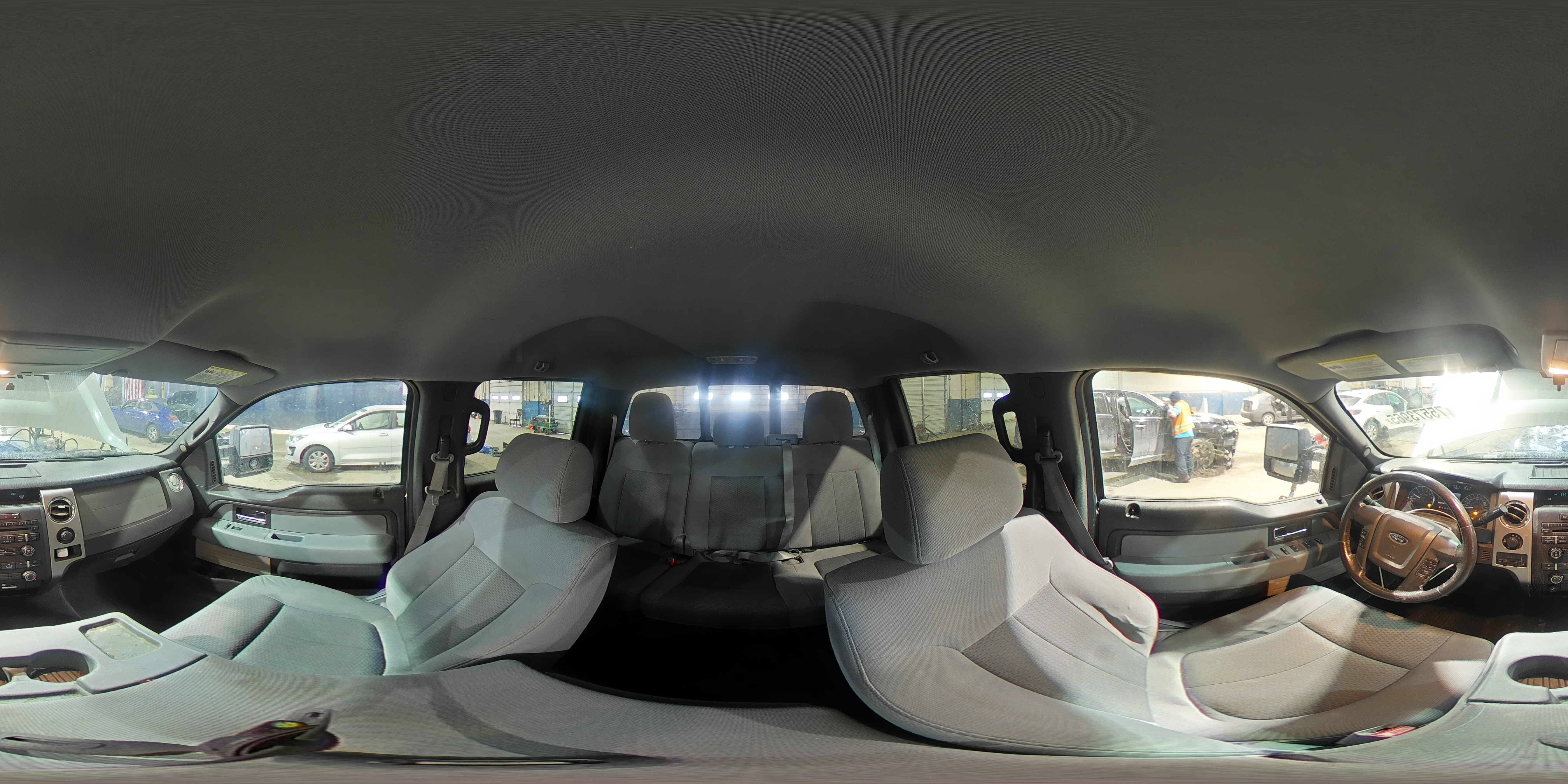 2012 Ford F150 Supercrew Серебряный vin: 1FTFW1ETXCFA94259