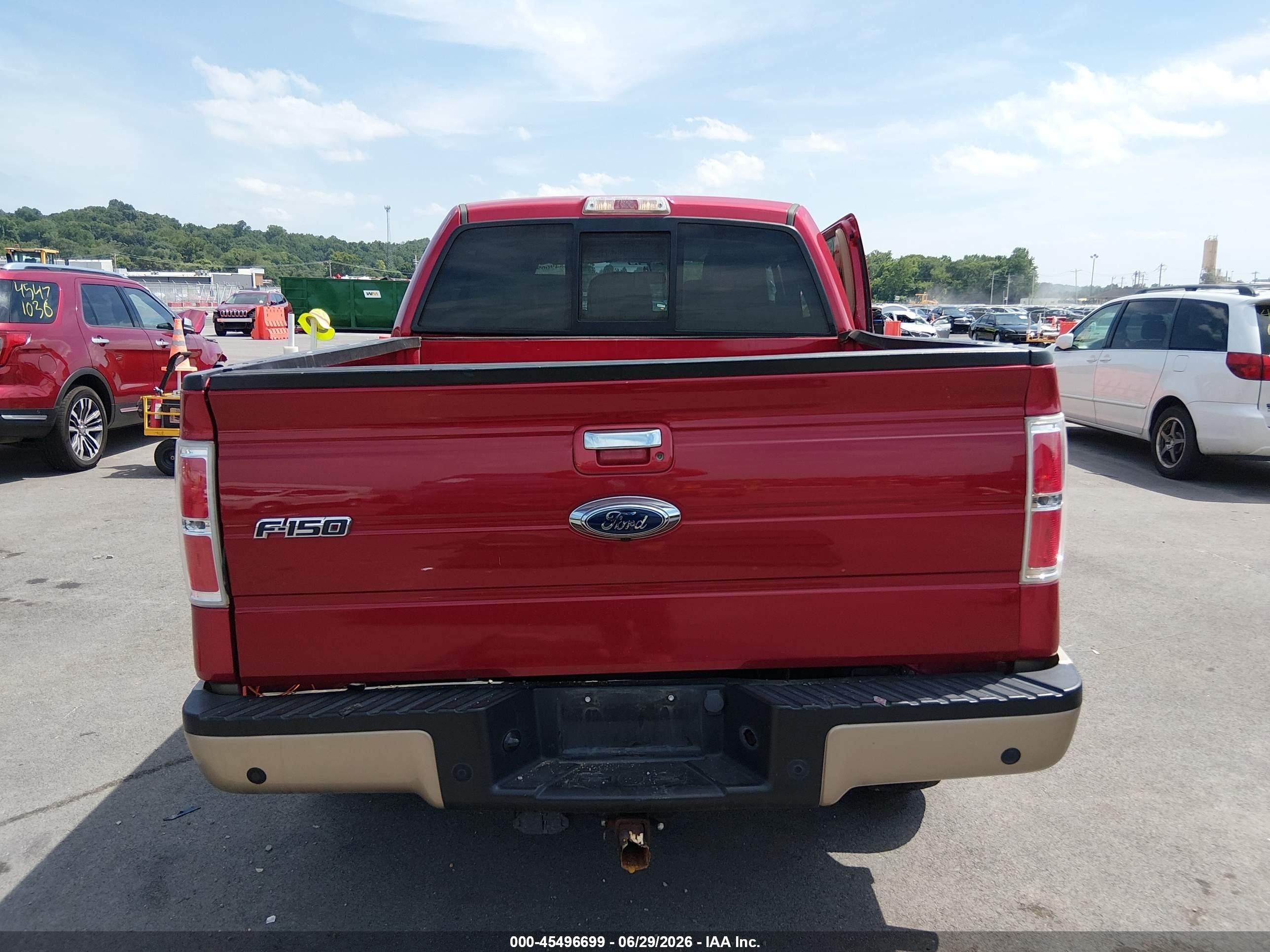 2012 Ford F-150 Fx4/king Ranch/lariat/platinum/xl/xlt Красный vin: 1FTFW1ETXCFB61832