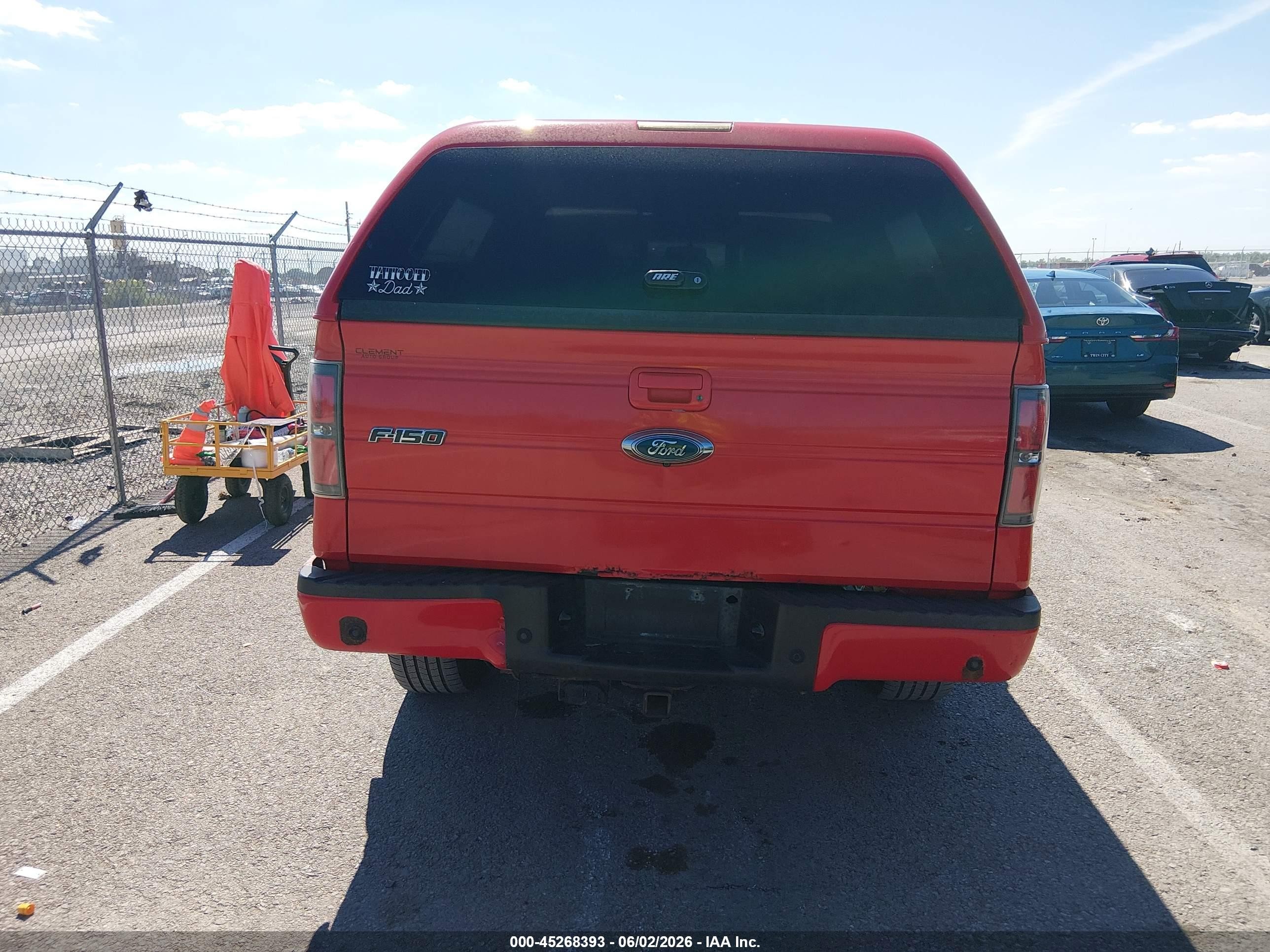 2012 Ford F-150 Fx4 Red vin: 1FTFW1ETXCFB62513