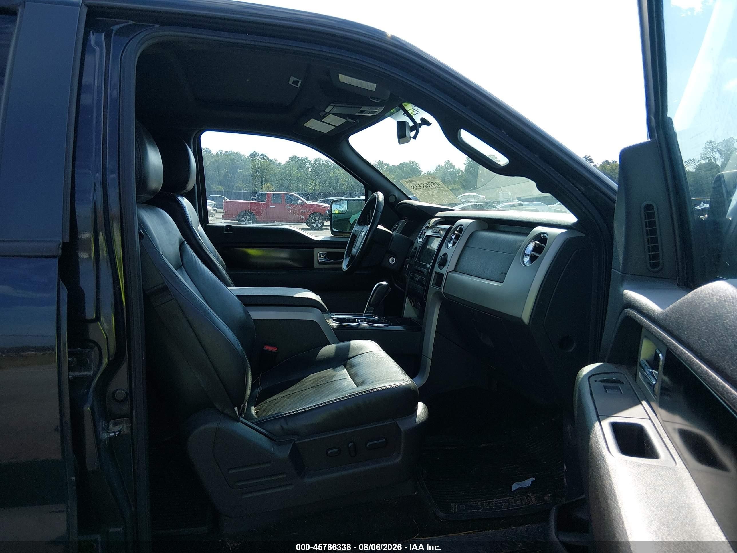 2012 Ford F-150 Fx4 Black vin: 1FTFW1ETXCFB68327