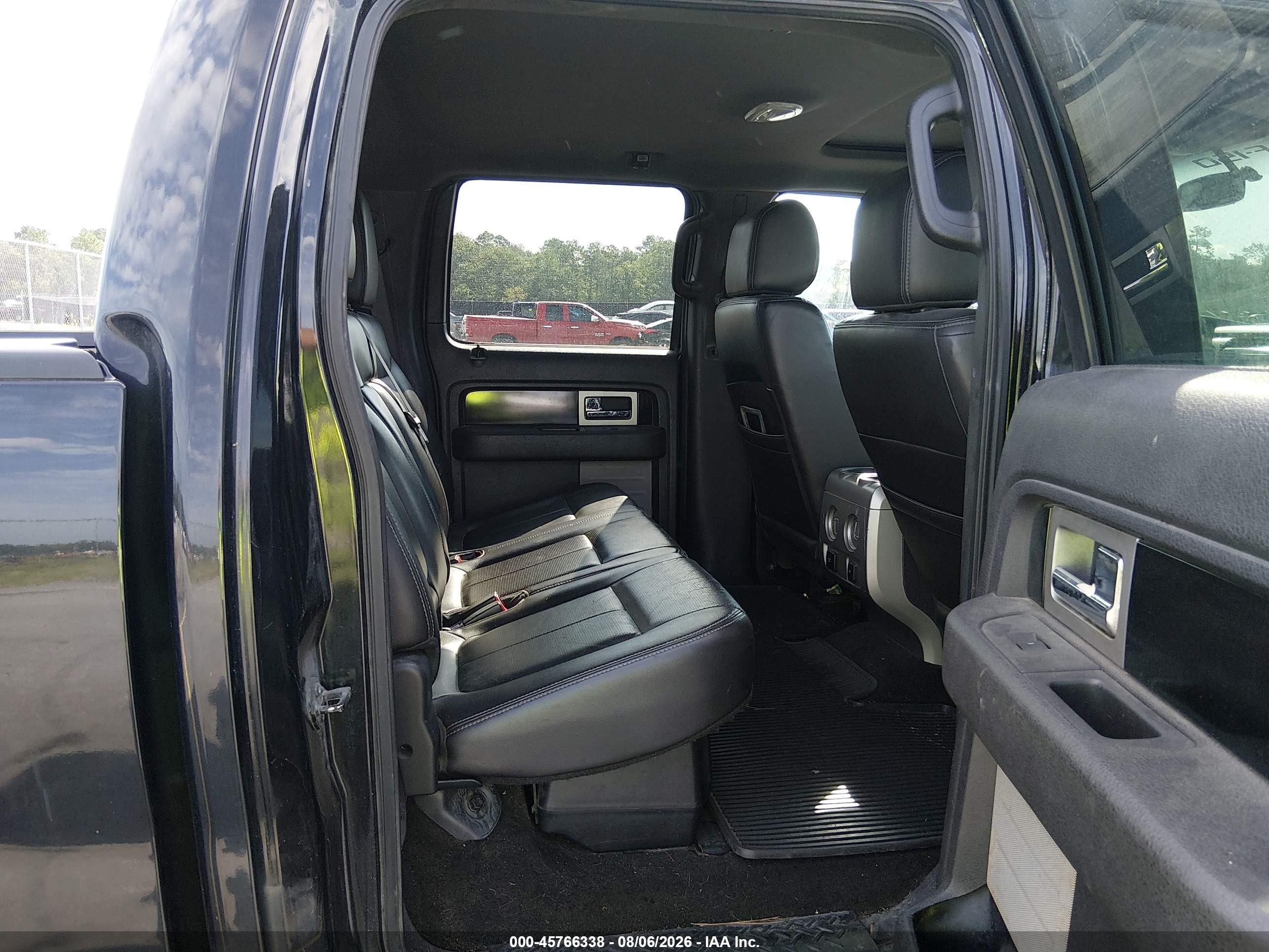 2012 Ford F-150 Fx4 Black vin: 1FTFW1ETXCFB68327