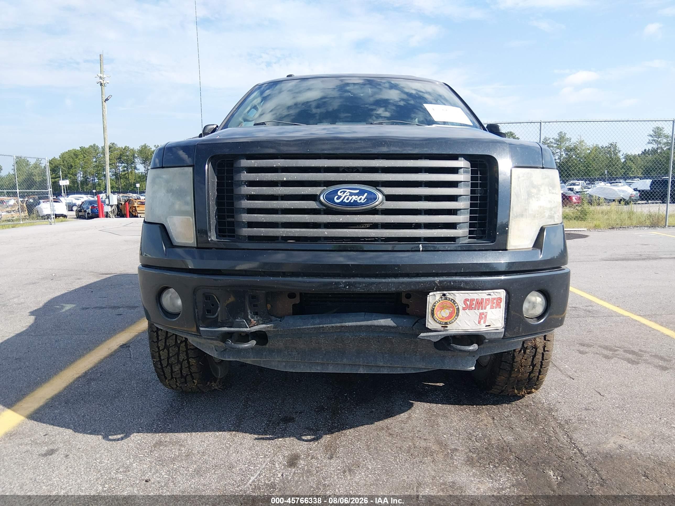2012 Ford F-150 Fx4 Black vin: 1FTFW1ETXCFB68327