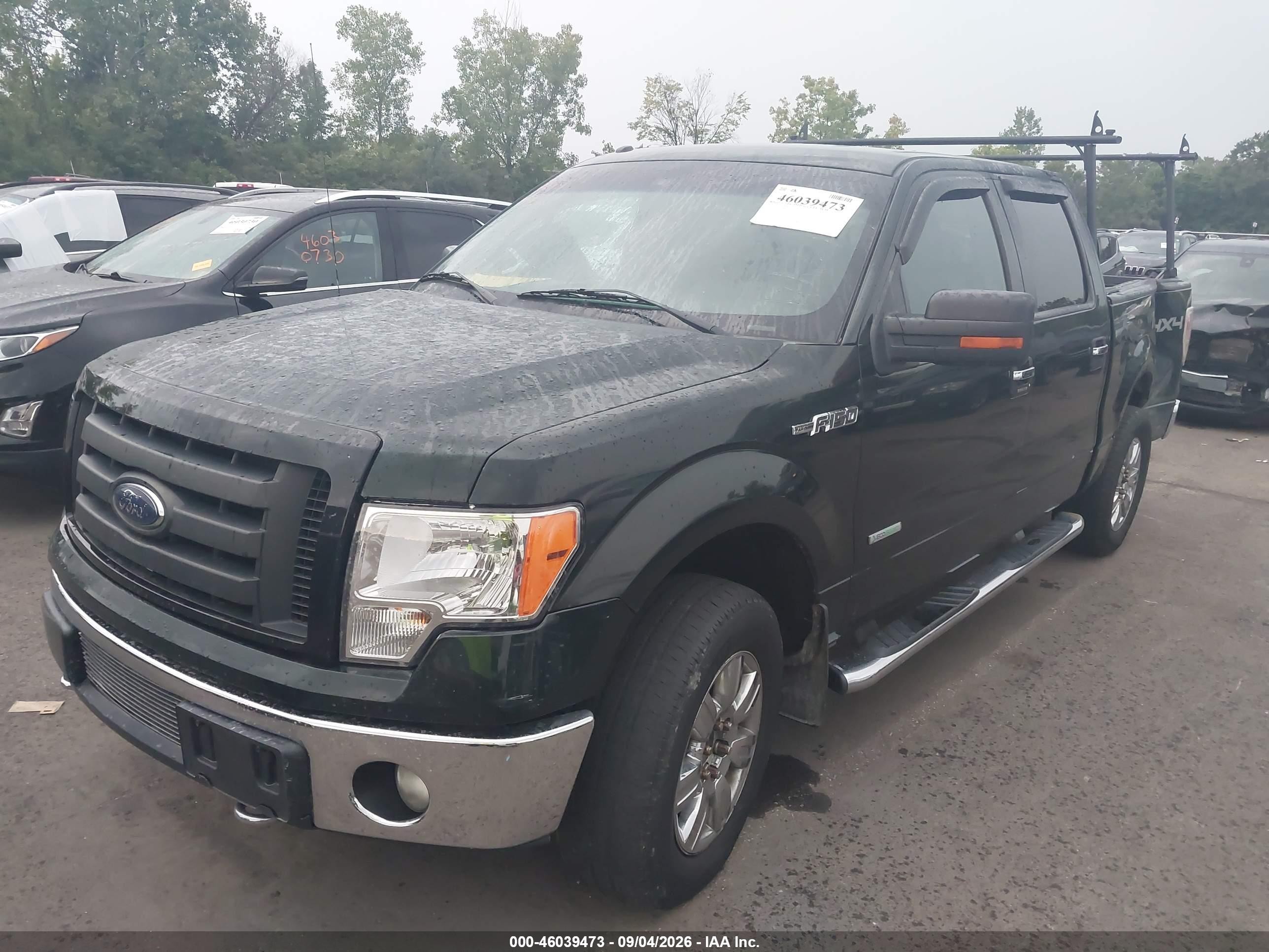 2012 Ford F-150 Xlt Black vin: 1FTFW1ETXCFB92367