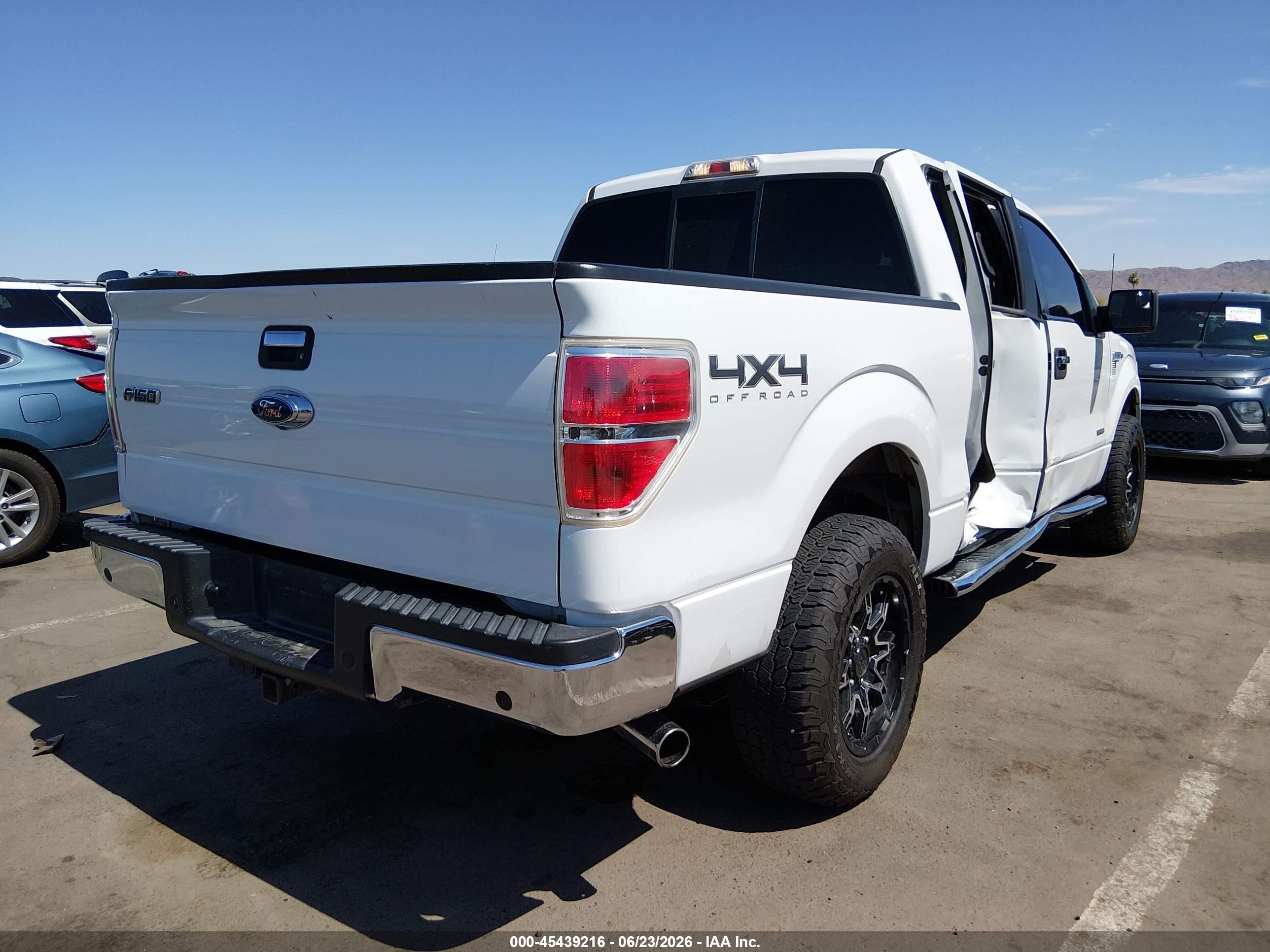 2012 Ford F-150 Xlt White vin: 1FTFW1ETXCFB93955