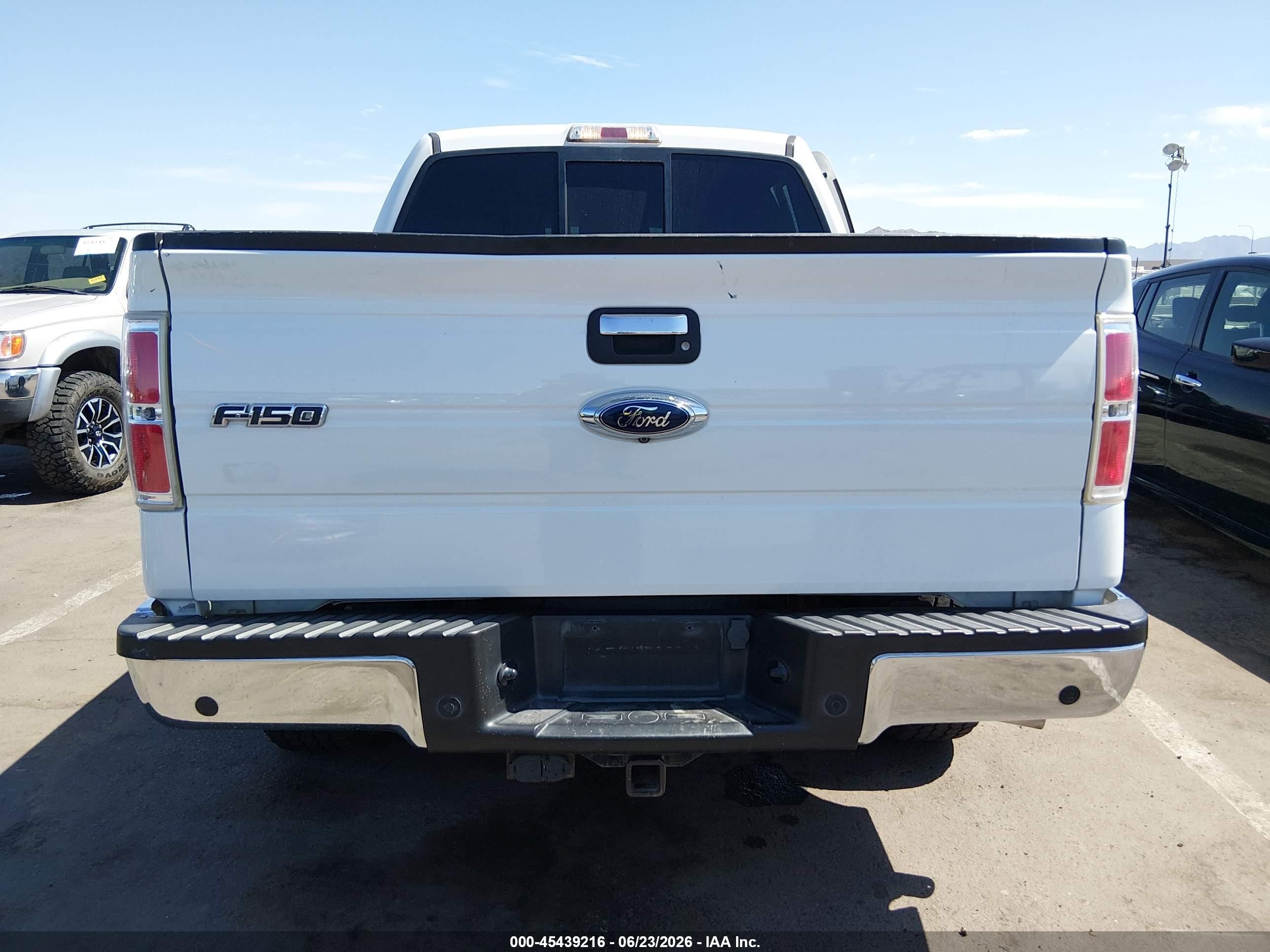 2012 Ford F-150 Xlt White vin: 1FTFW1ETXCFB93955