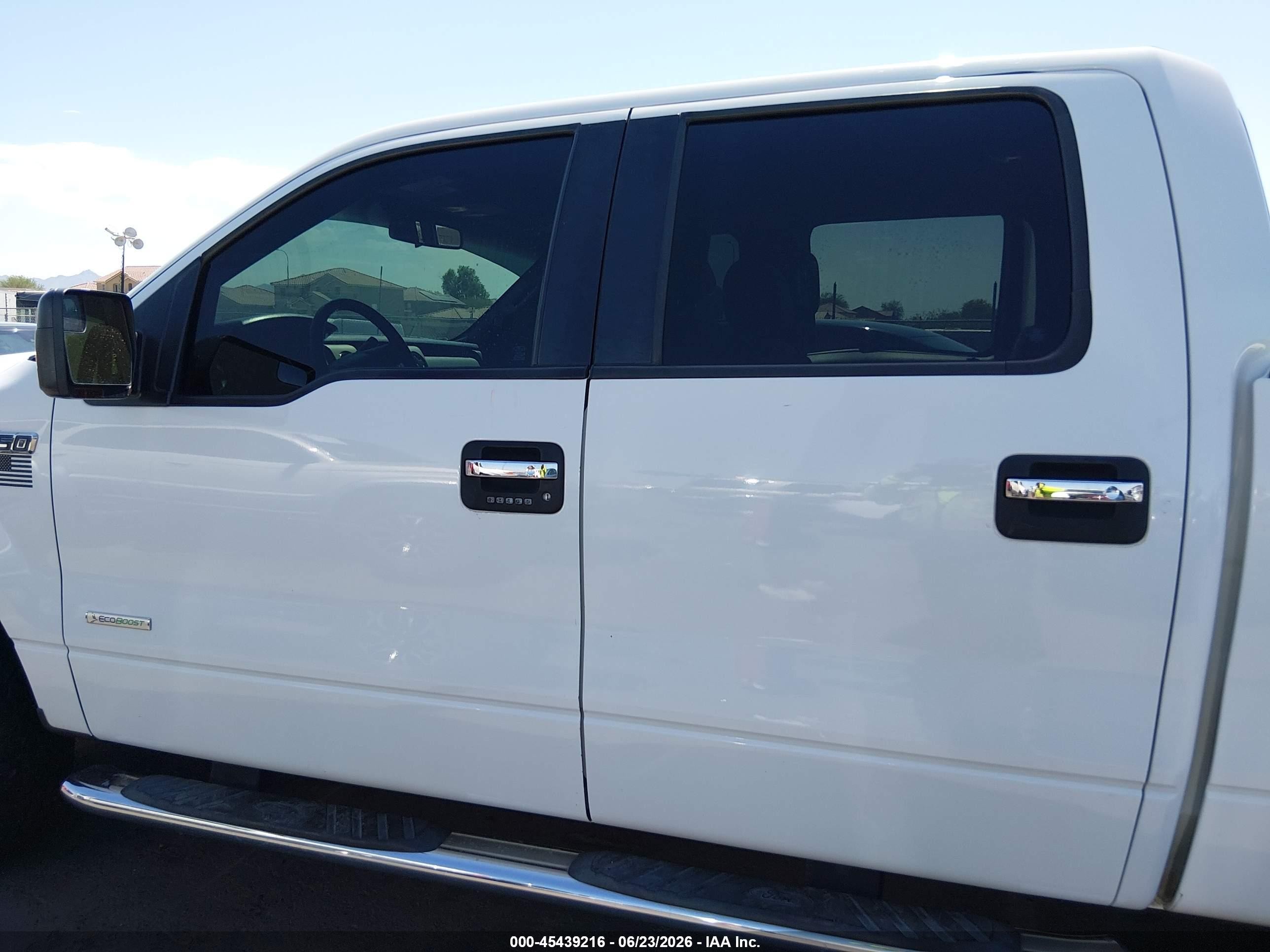 2012 Ford F-150 Xlt White vin: 1FTFW1ETXCFB93955