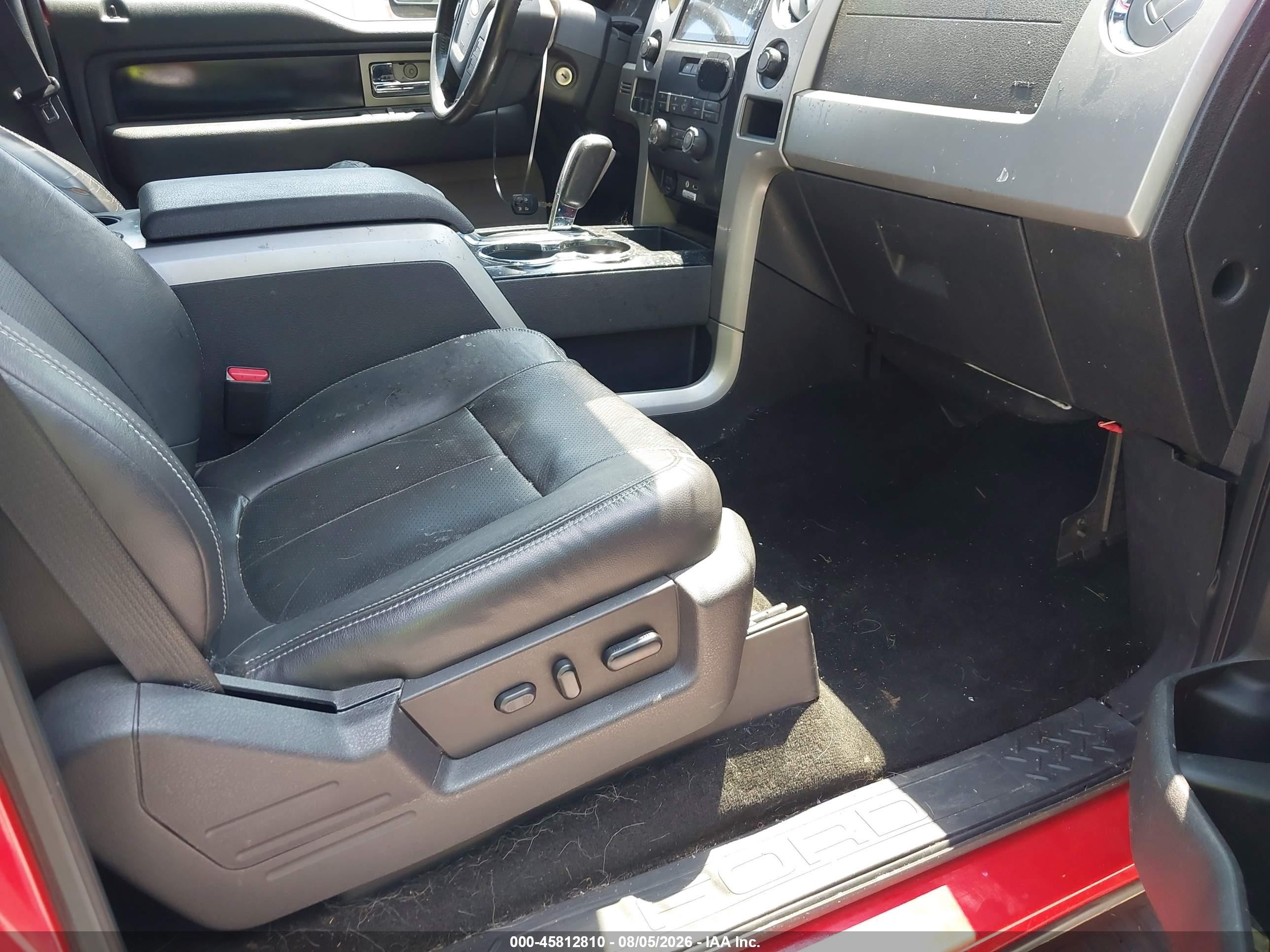 2012 Ford F-150 Fx4 Red vin: 1FTFW1ETXCFC29594