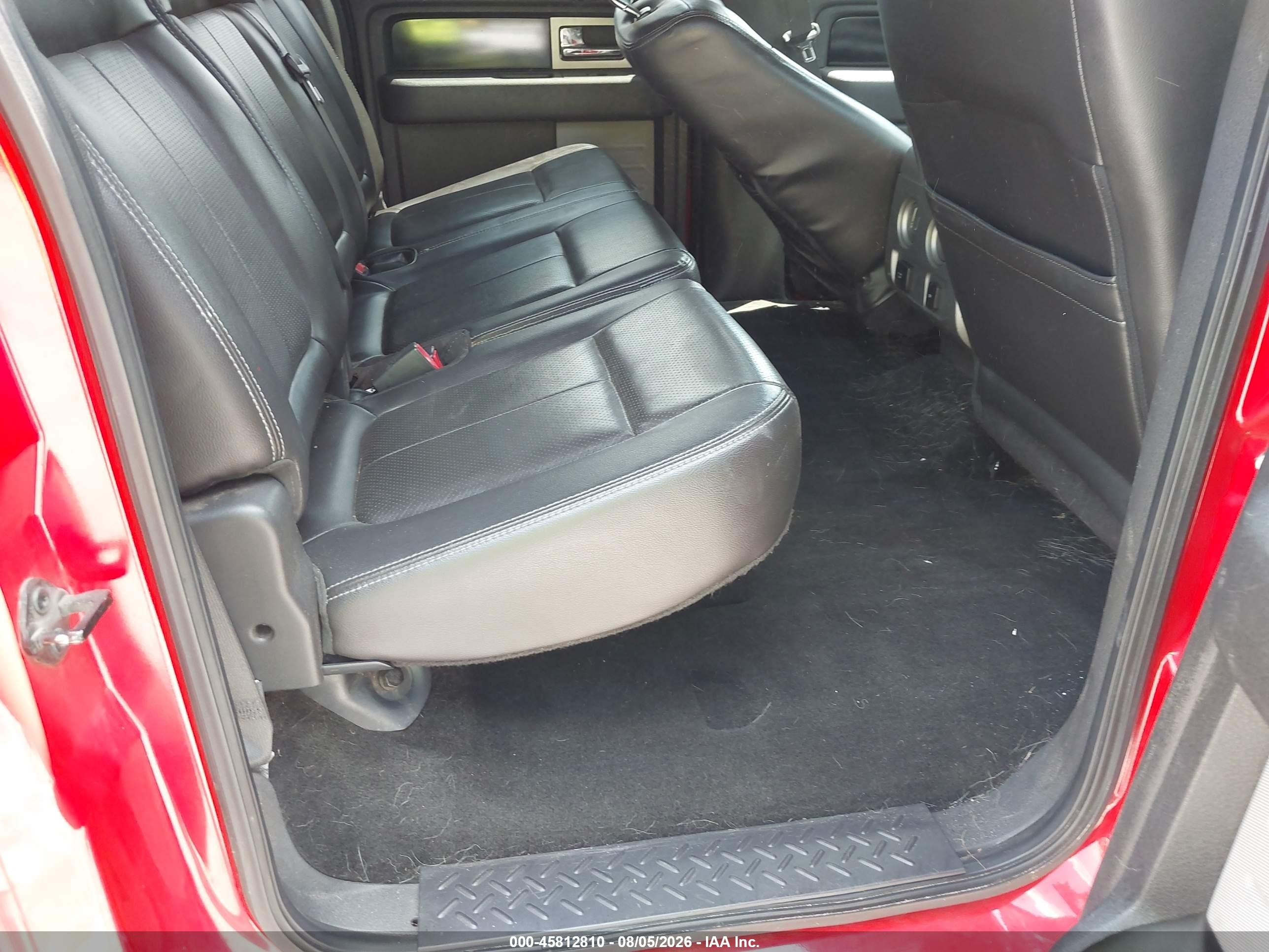 2012 Ford F-150 Fx4 Red vin: 1FTFW1ETXCFC29594