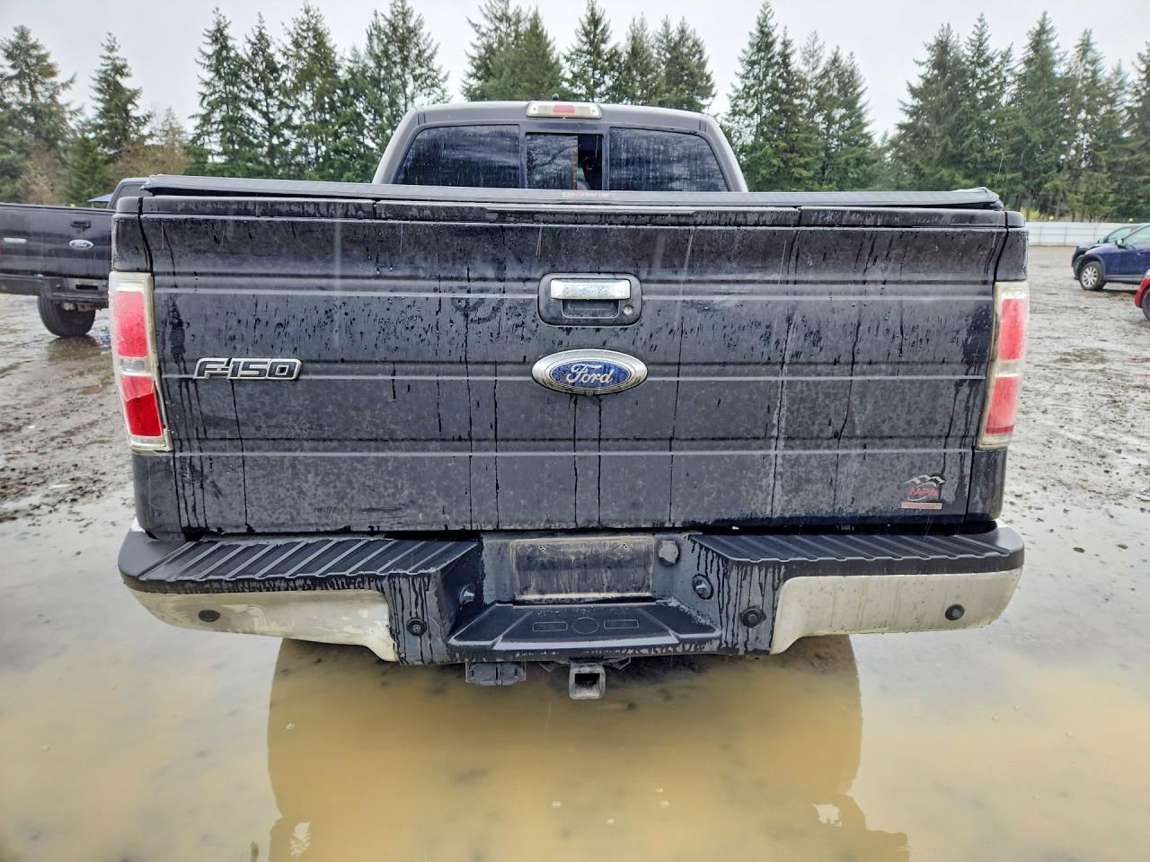 2012 Ford F150 Supercrew Black vin: 1FTFW1ETXCFC84725