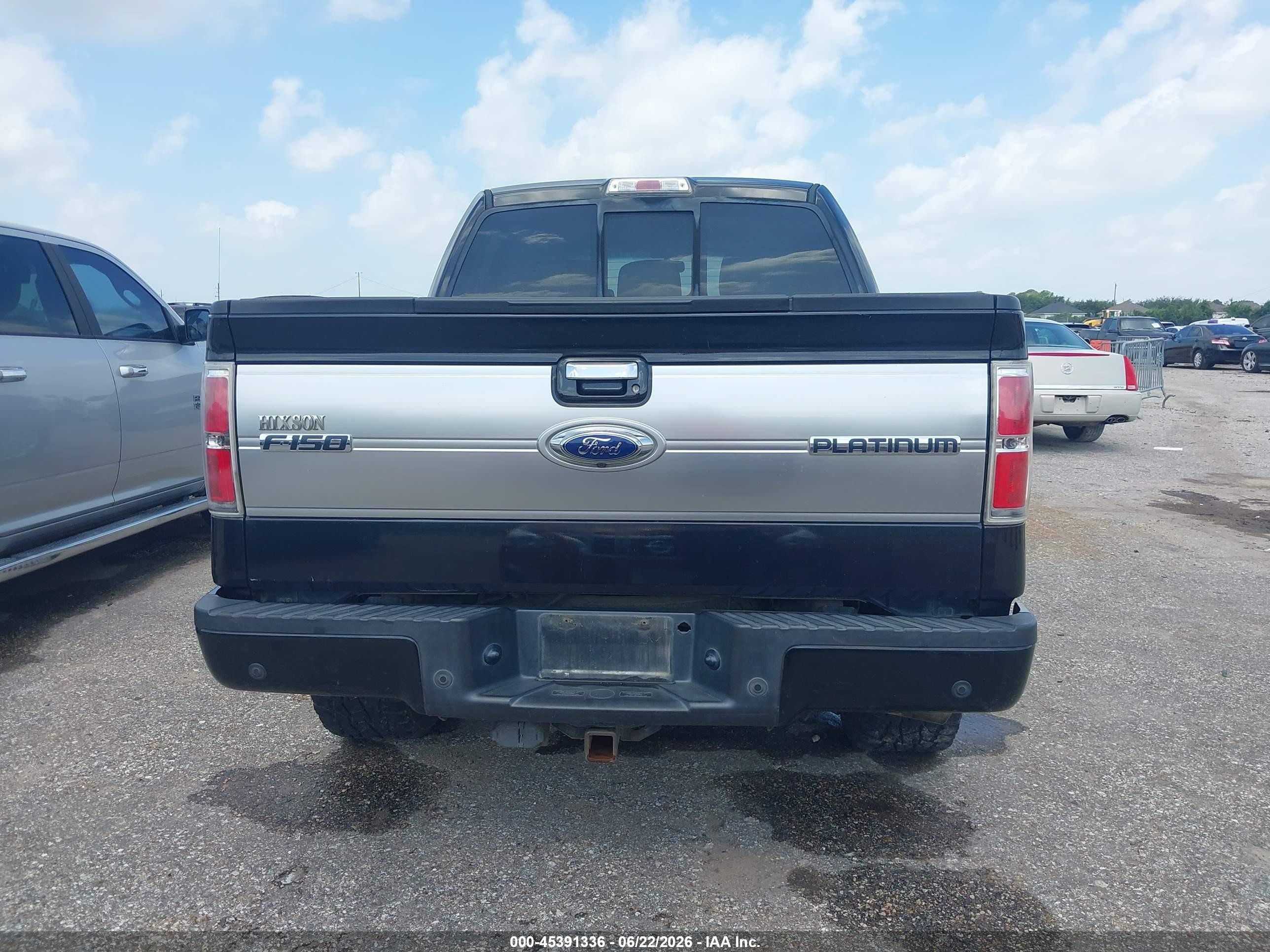 2012 Ford F-150 Platinum Black vin: 1FTFW1ETXCFC89200