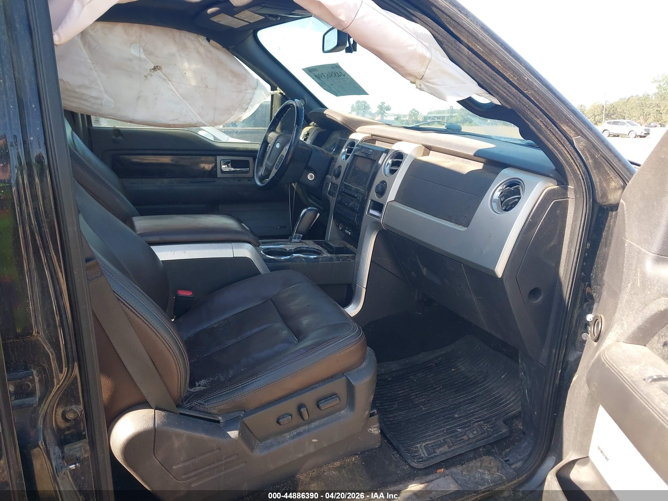 2012 Ford F-150 Platinum Black vin: 1FTFW1ETXCFC95322