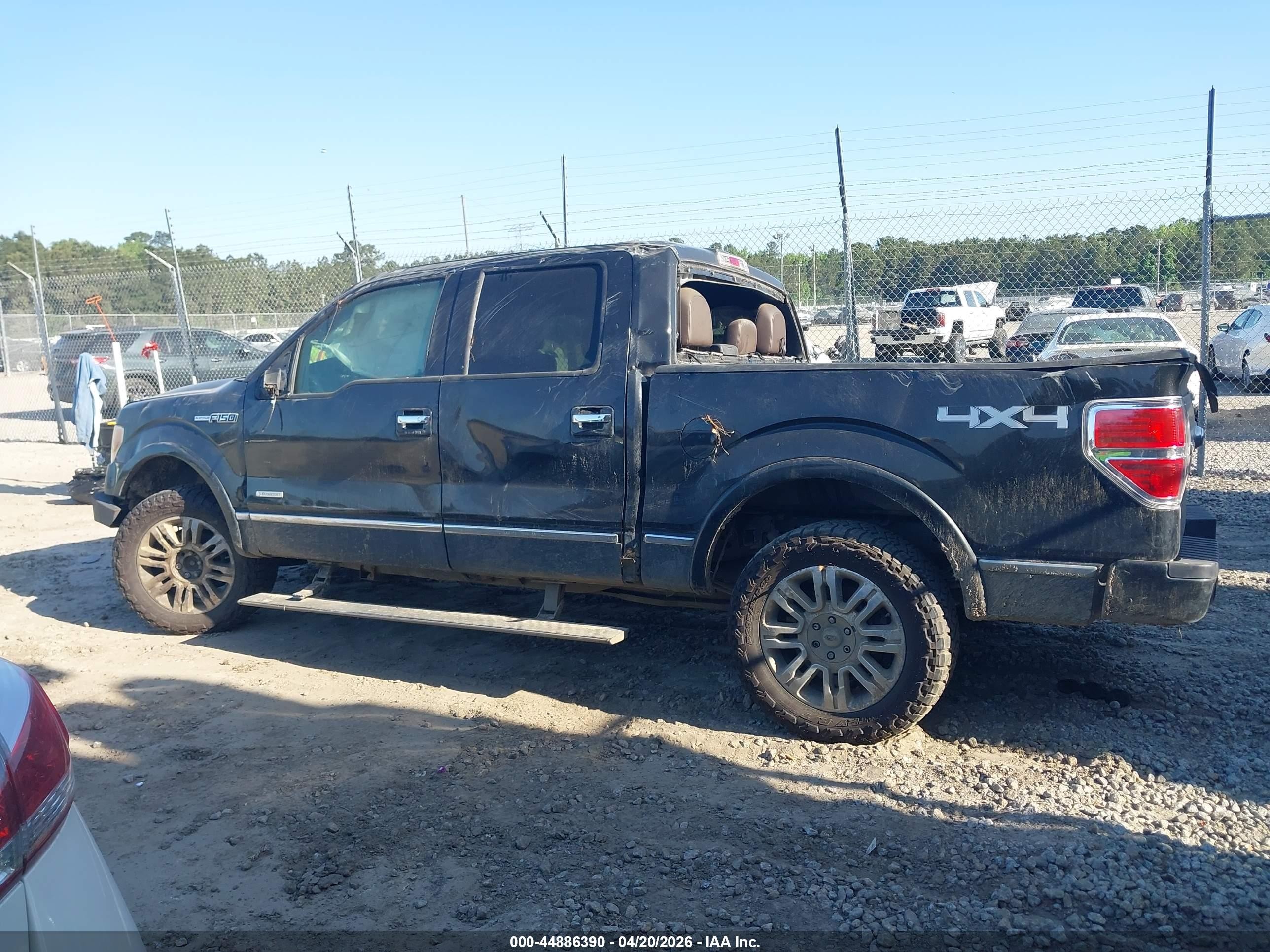 2012 Ford F-150 Platinum Black vin: 1FTFW1ETXCFC95322