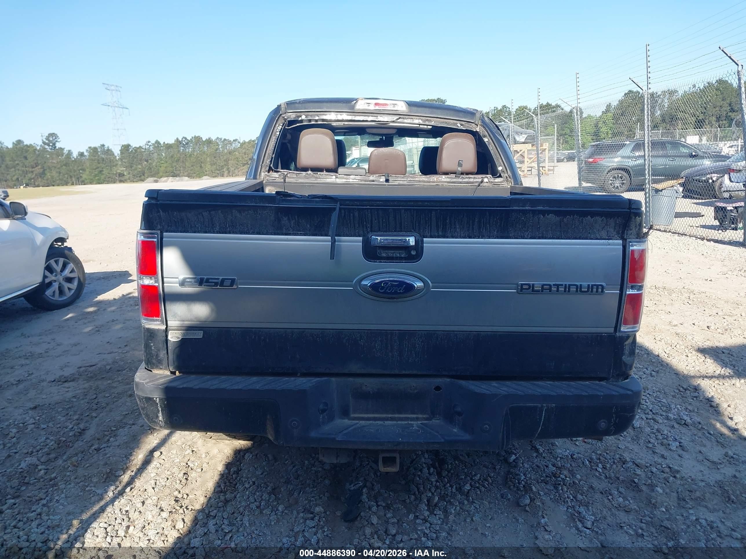 2012 Ford F-150 Platinum Black vin: 1FTFW1ETXCFC95322
