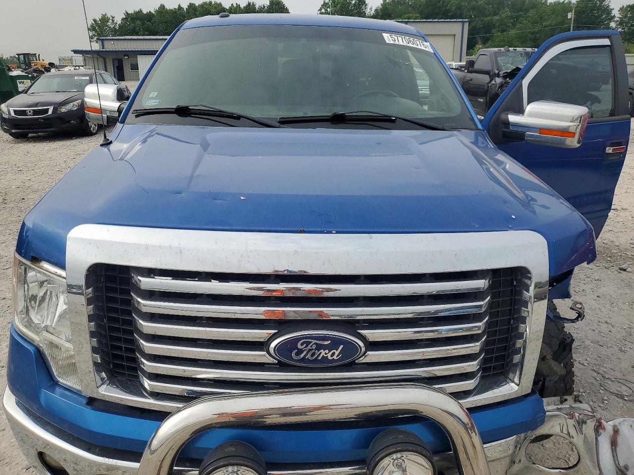 2012 Ford F150 Supercrew Синий vin: 1FTFW1ETXCKD09470