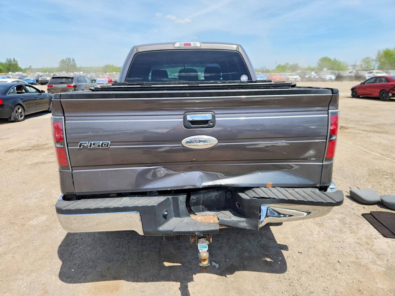 2012 Ford F-150 Supercrew Gray vin: 1FTFW1ETXCKD59978