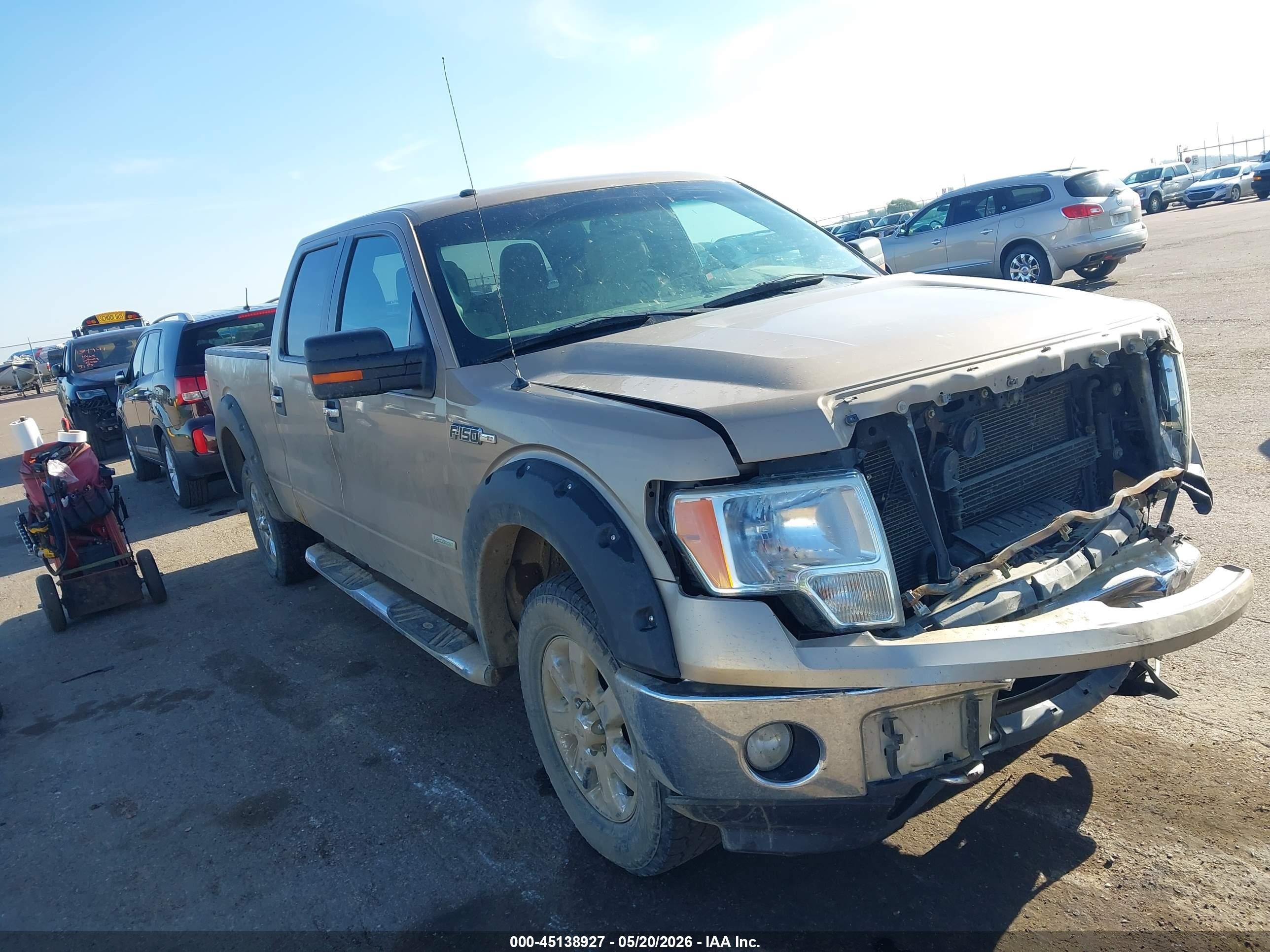 2012 Ford F-150 Xlt Gold vin: 1FTFW1ETXCKD76084