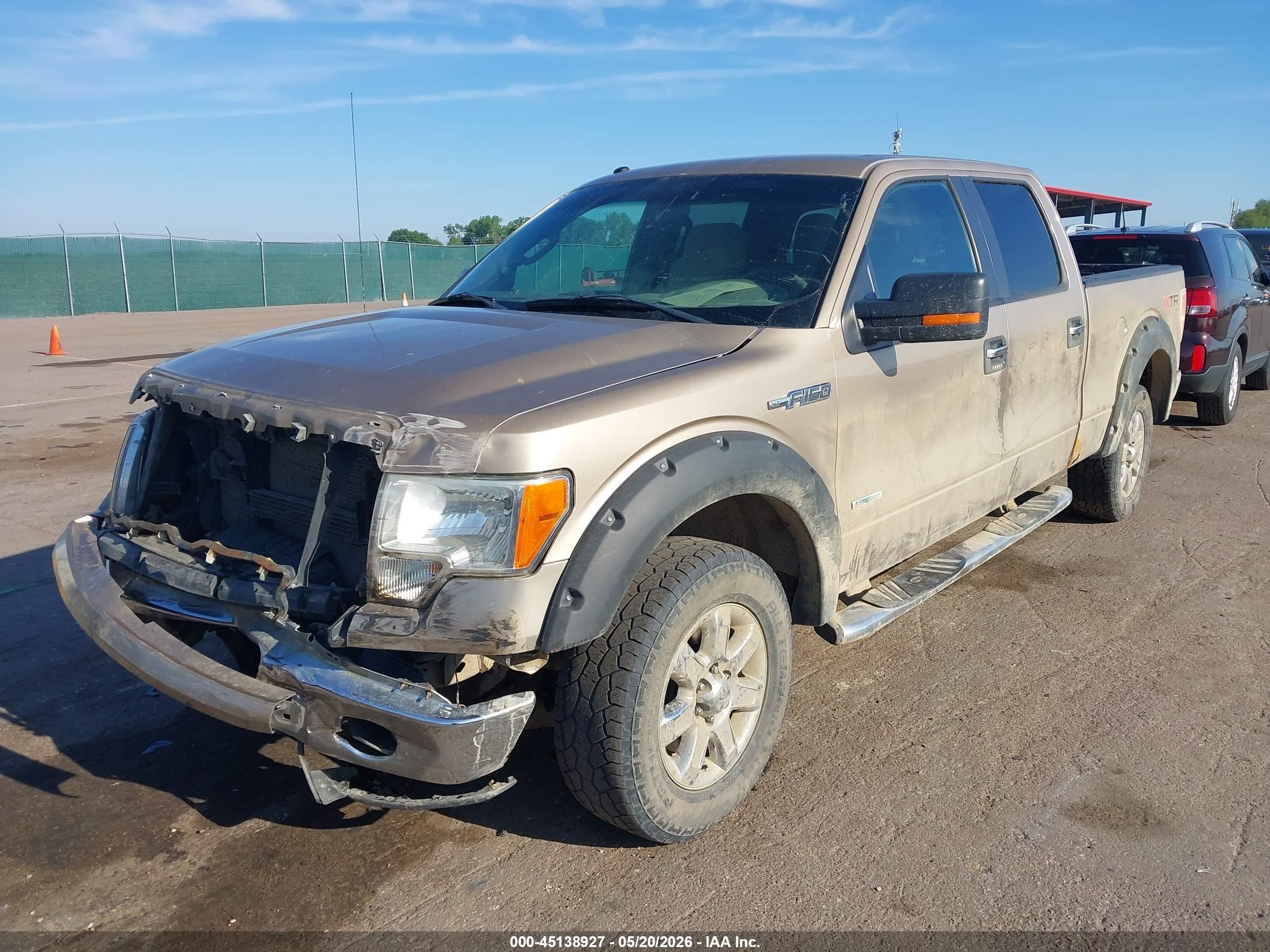 2012 Ford F-150 Xlt Gold vin: 1FTFW1ETXCKD76084