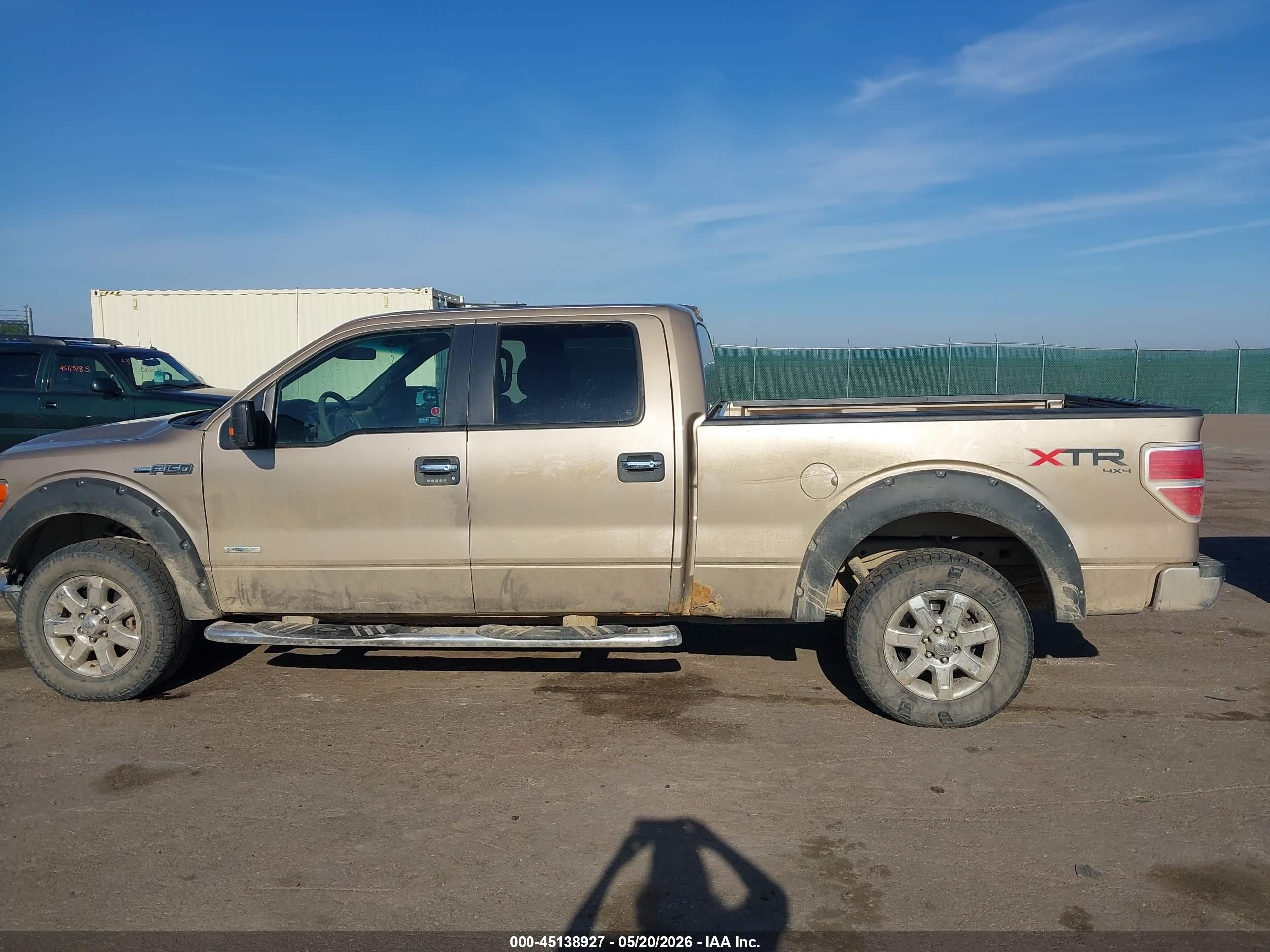 2012 Ford F-150 Xlt Gold vin: 1FTFW1ETXCKD76084