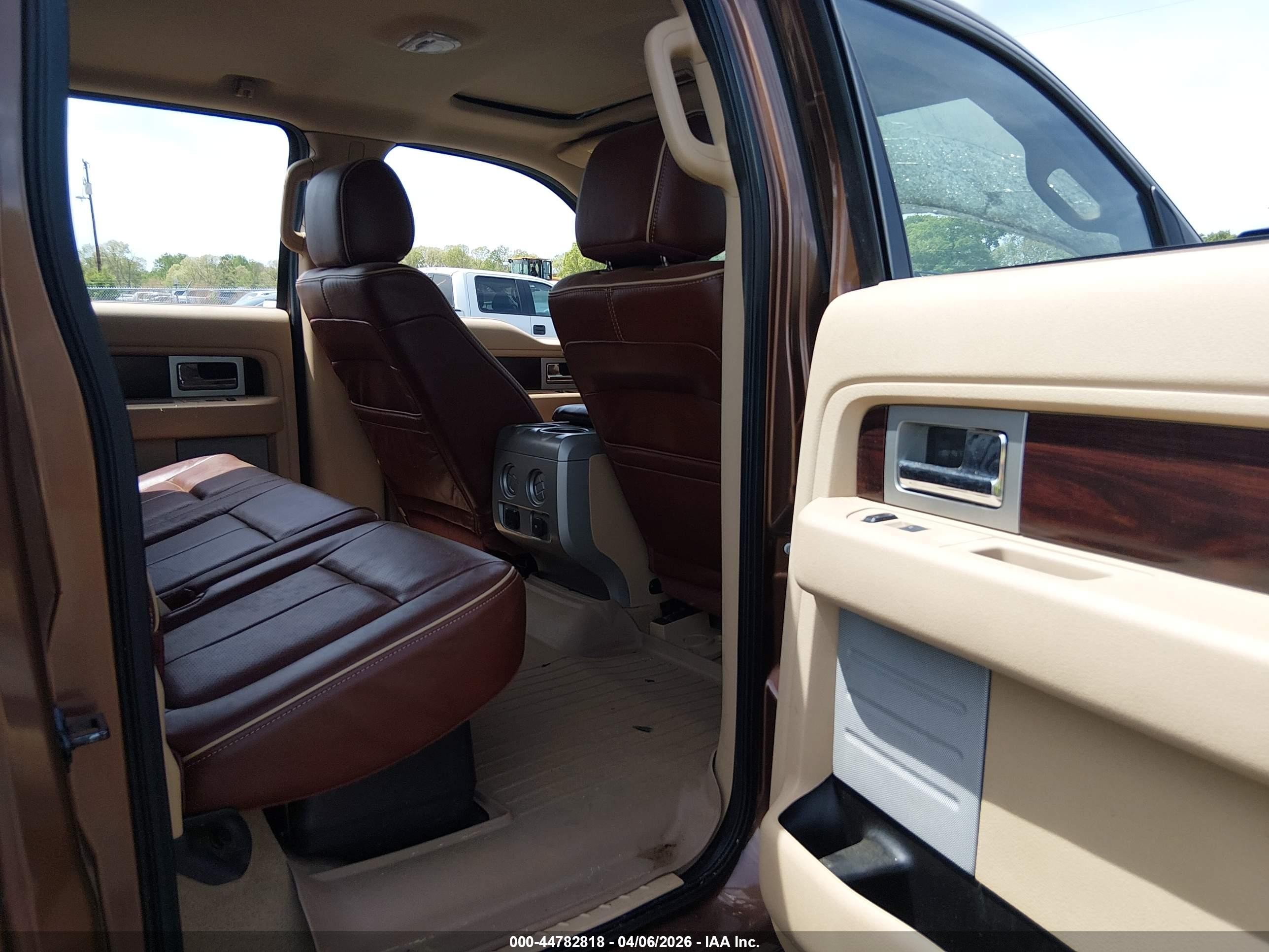 2012 Ford F-150 King Ranch Brown vin: 1FTFW1ETXCKD76554