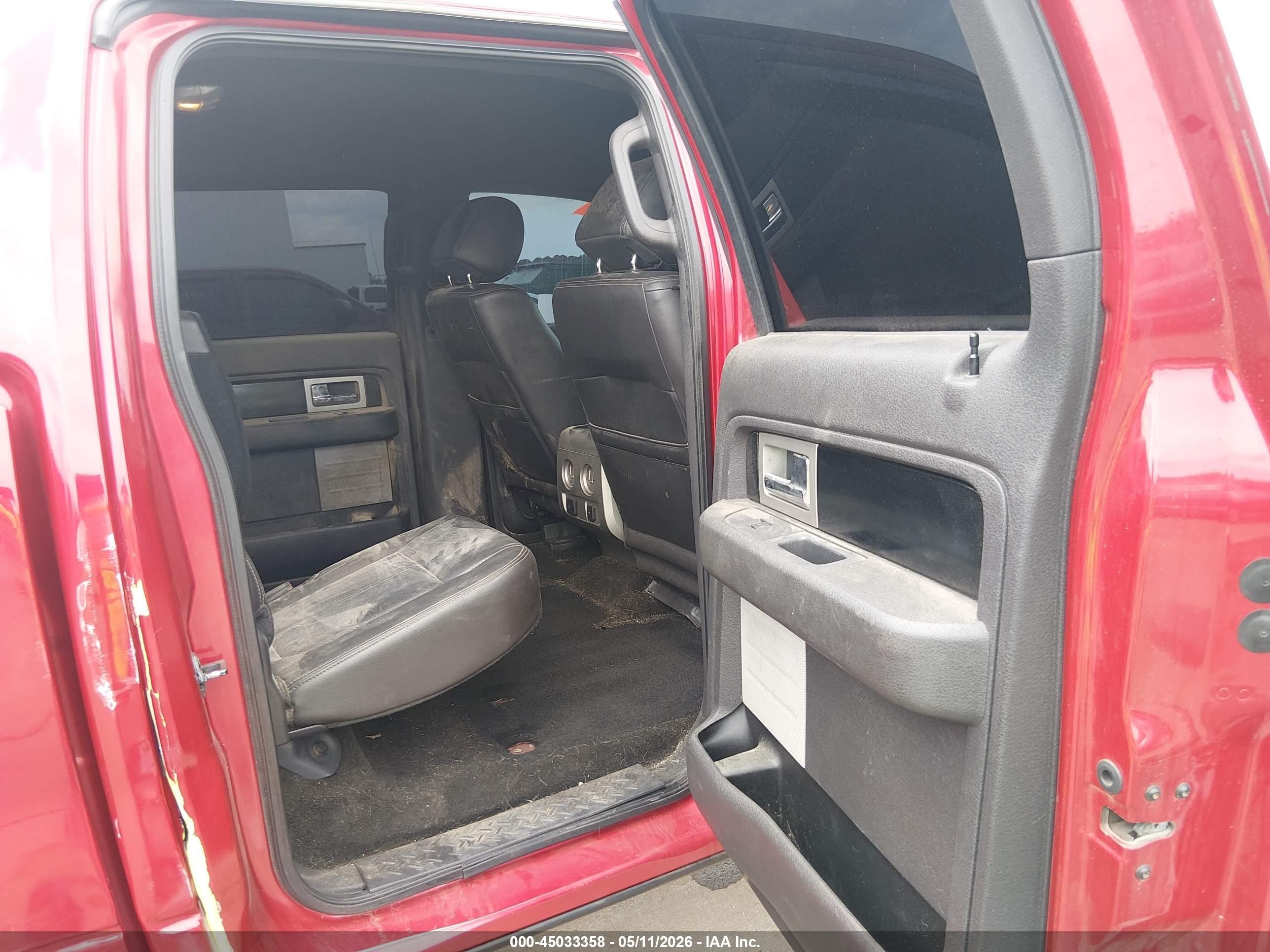 2012 Ford F-150 Fx4 Красный vin: 1FTFW1ETXCKE04482