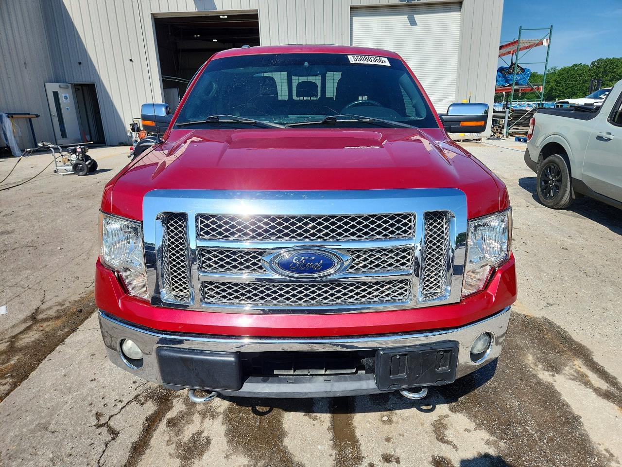 2012 Ford F150 Supercrew Red vin: 1FTFW1ETXCKE33903