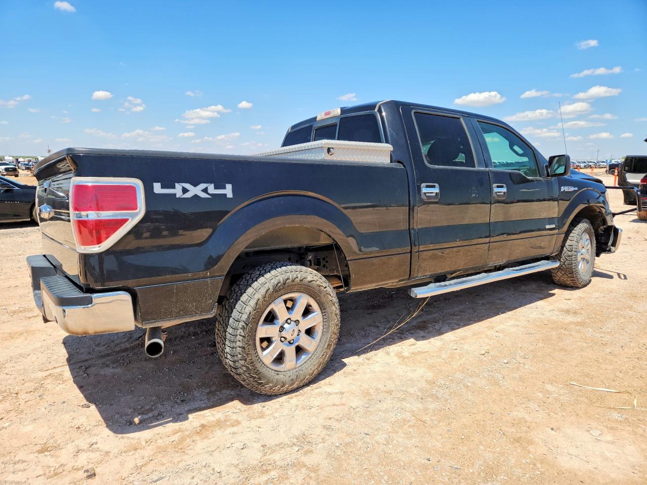 2013 Ford F150 Supercrew Black vin: 1FTFW1ETXDFA30787