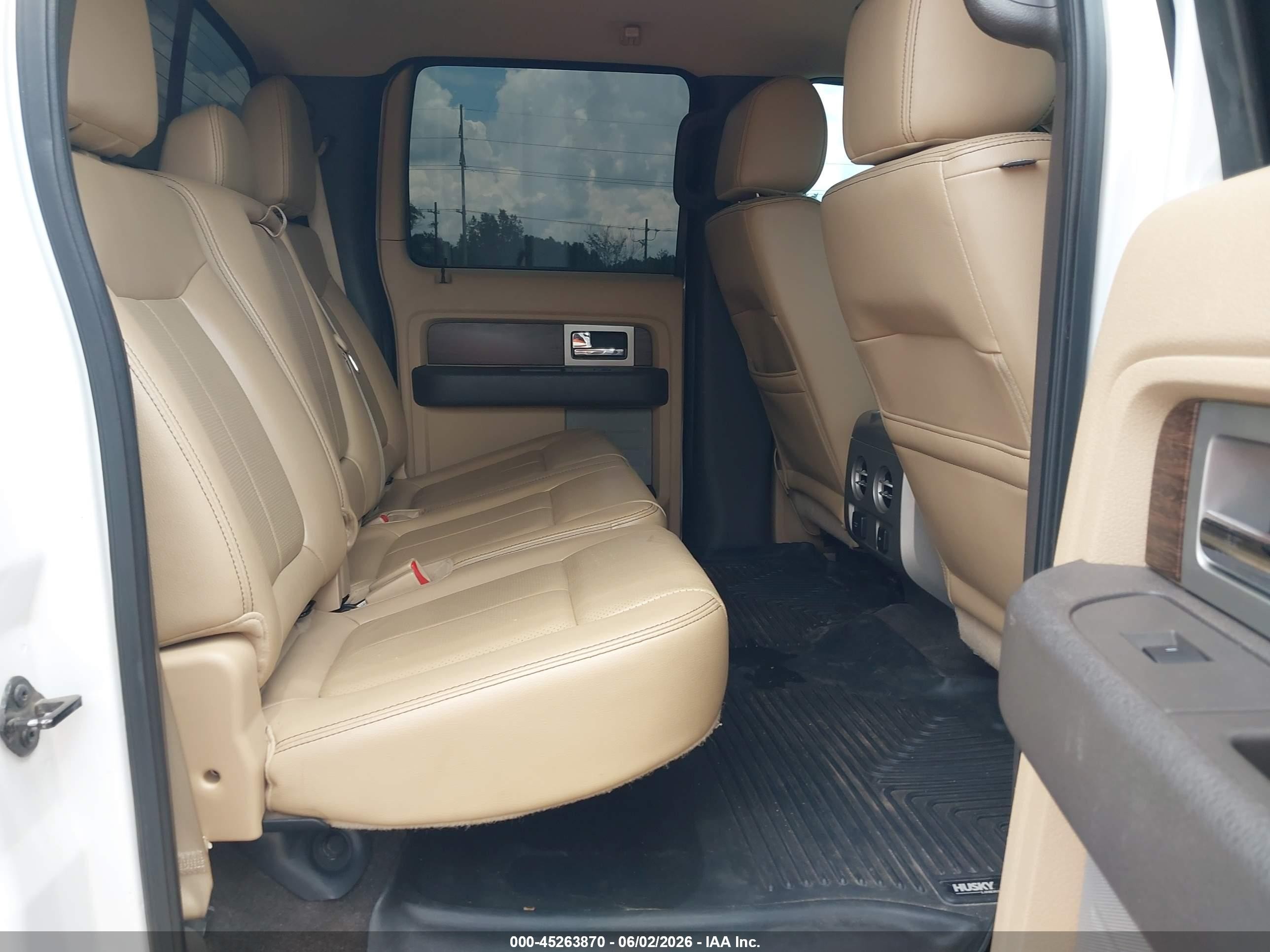 2013 Ford F-150 Lariat White vin: 1FTFW1ETXDFA73770