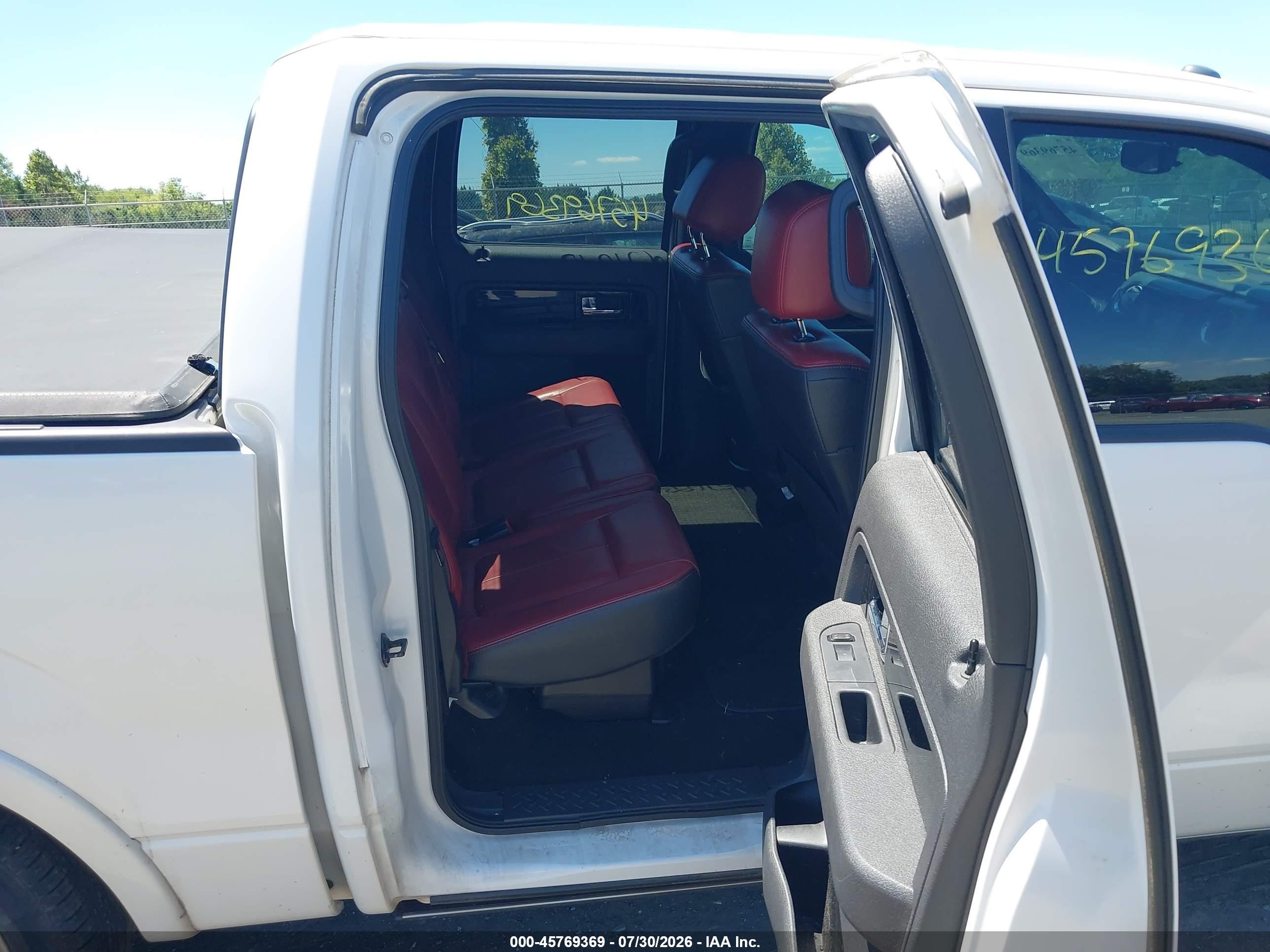 2013 Ford F-150 Limited White vin: 1FTFW1ETXDFA85448