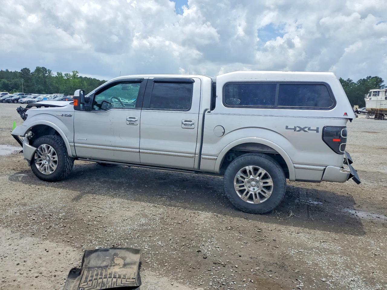 2013 Ford F150 Supercrew Silver vin: 1FTFW1ETXDFA85532