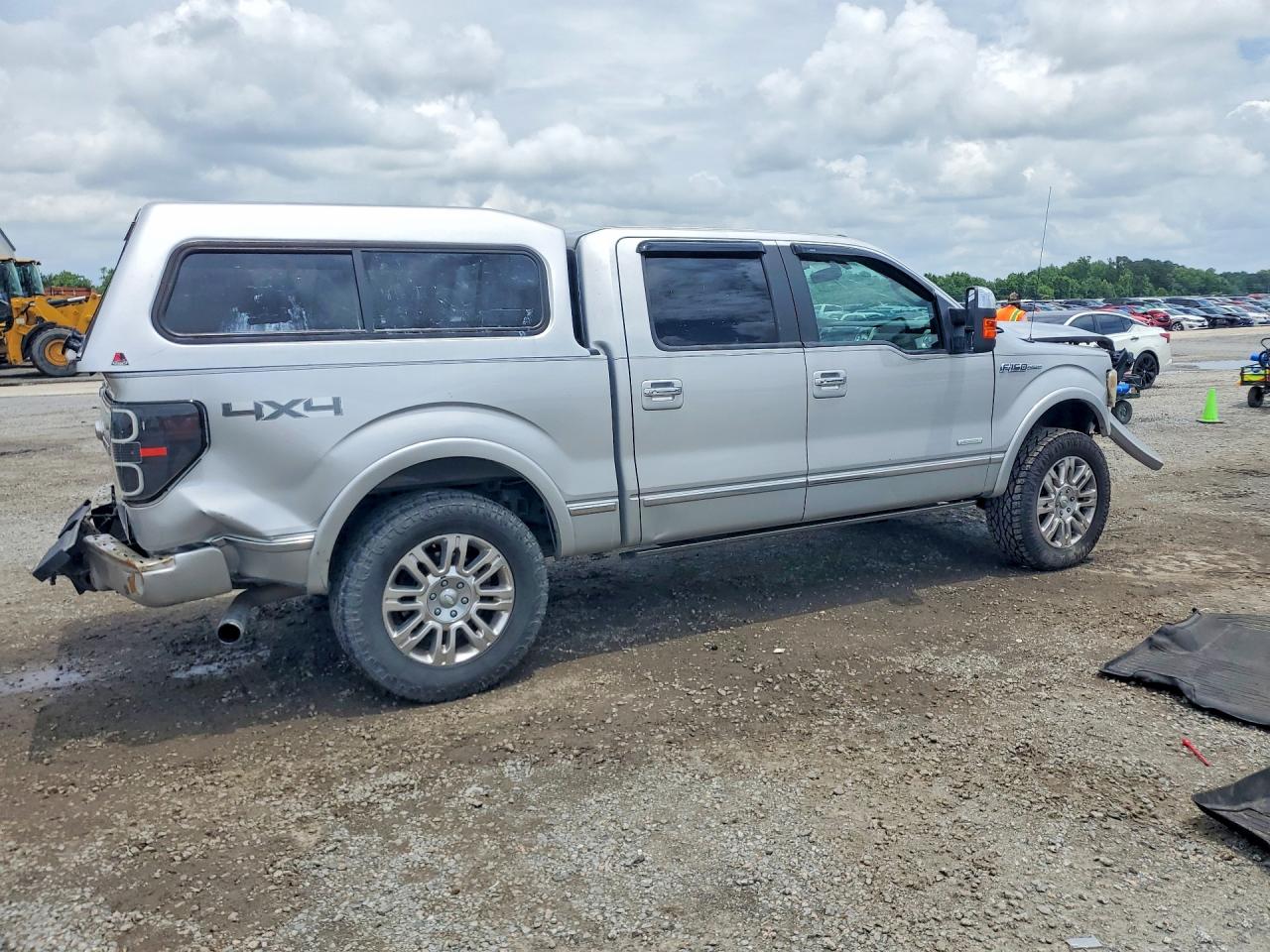 2013 Ford F150 Supercrew Silver vin: 1FTFW1ETXDFA85532