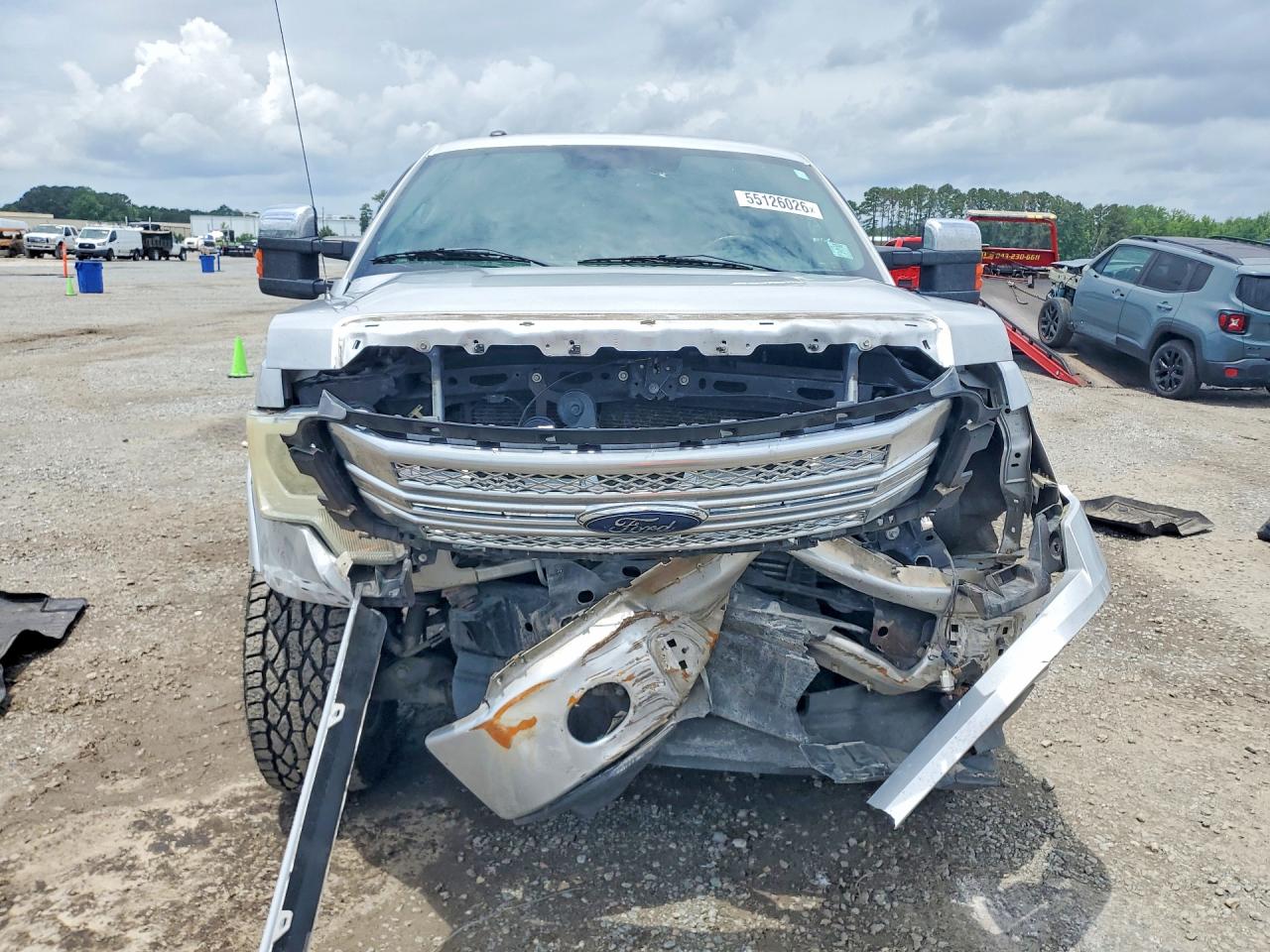 2013 Ford F150 Supercrew Silver vin: 1FTFW1ETXDFA85532
