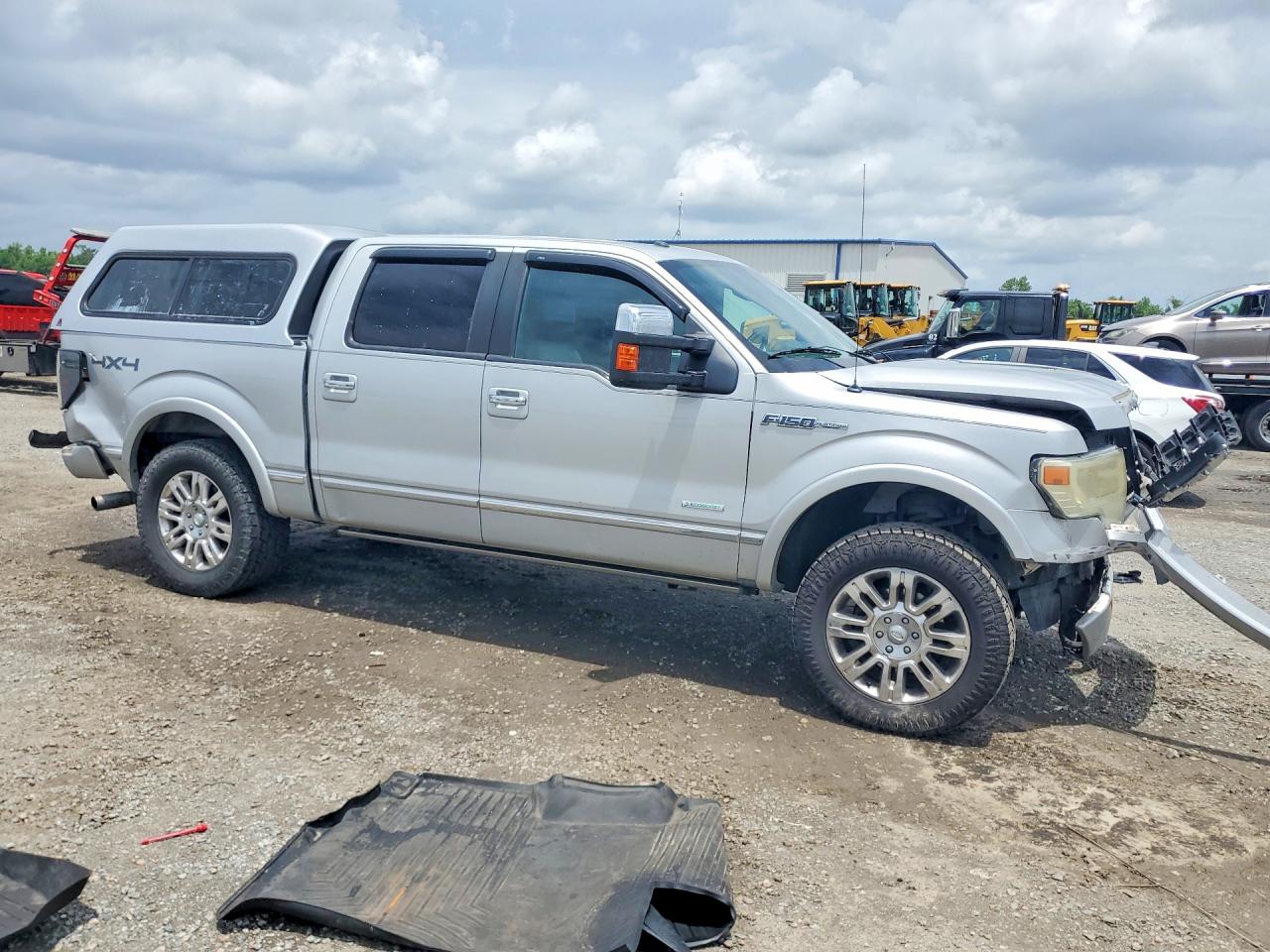 2013 Ford F150 Supercrew Silver vin: 1FTFW1ETXDFA85532