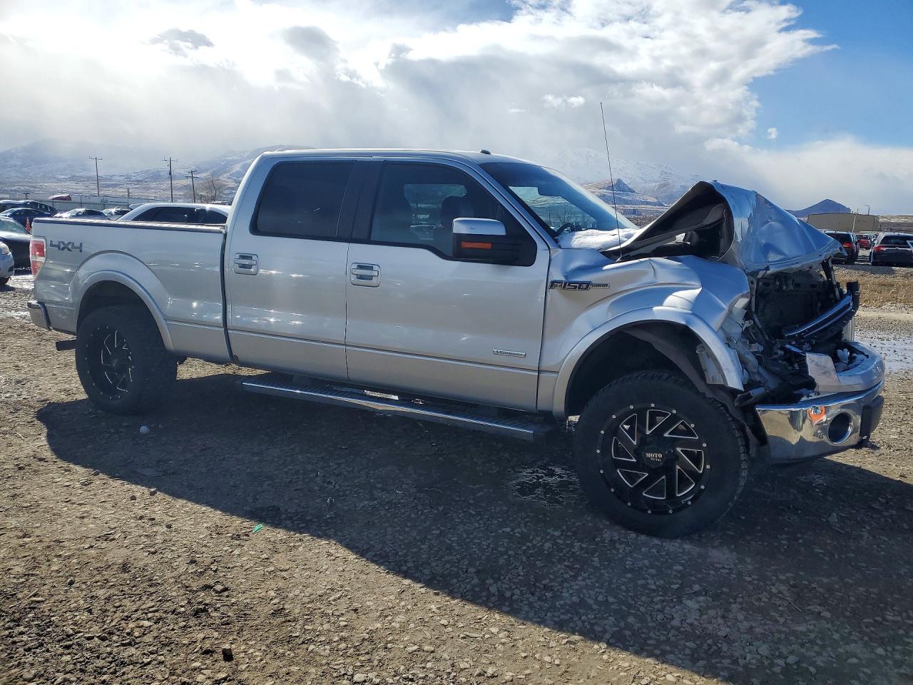 2013 Ford F150 Supercrew Серебряный vin: 1FTFW1ETXDFA92027
