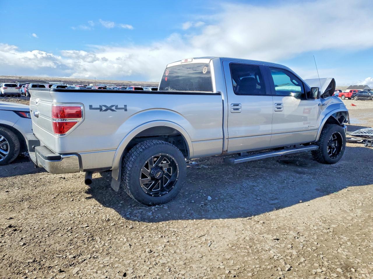 2013 Ford F150 Supercrew Серебряный vin: 1FTFW1ETXDFA92027