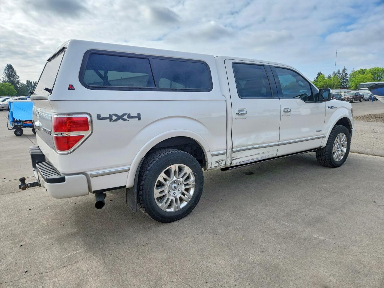2013 Ford F150 Supercrew White vin: 1FTFW1ETXDFB24894