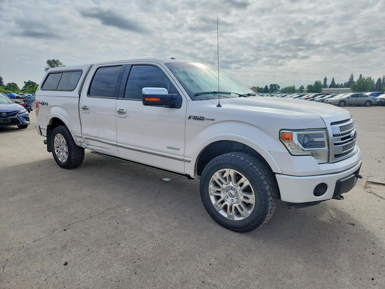 2013 Ford F150 Supercrew White vin: 1FTFW1ETXDFB24894